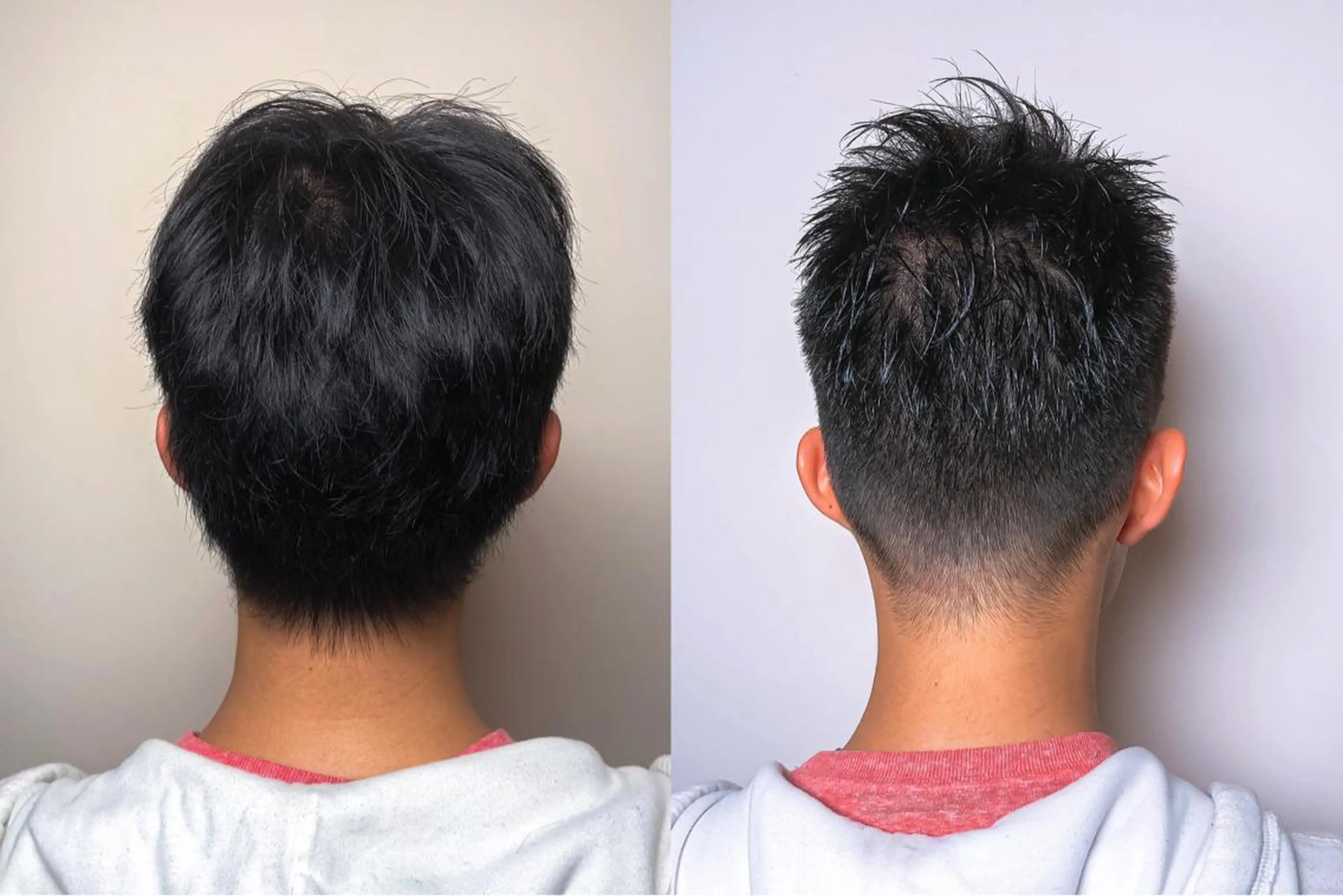 ショート メンズ 刈り上げ ✨デザインカラー✨ ハイトーン　森貴章のヘアスタイル