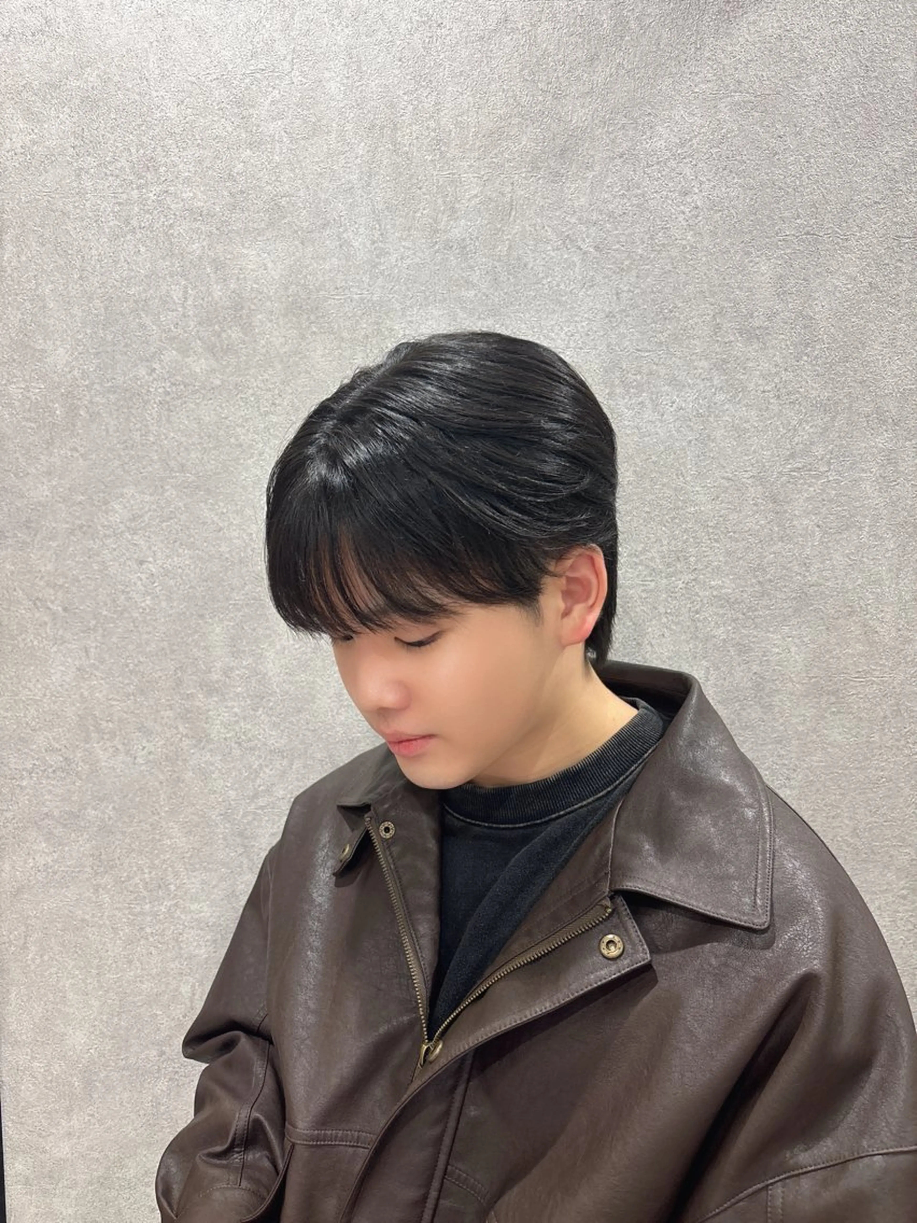 本日空きあり!🔥ミニモ限定価格🔥メンズカット💇✖️眉カット✖️ヘアセット【メンズ/カット/センターパート/韓国】の写真