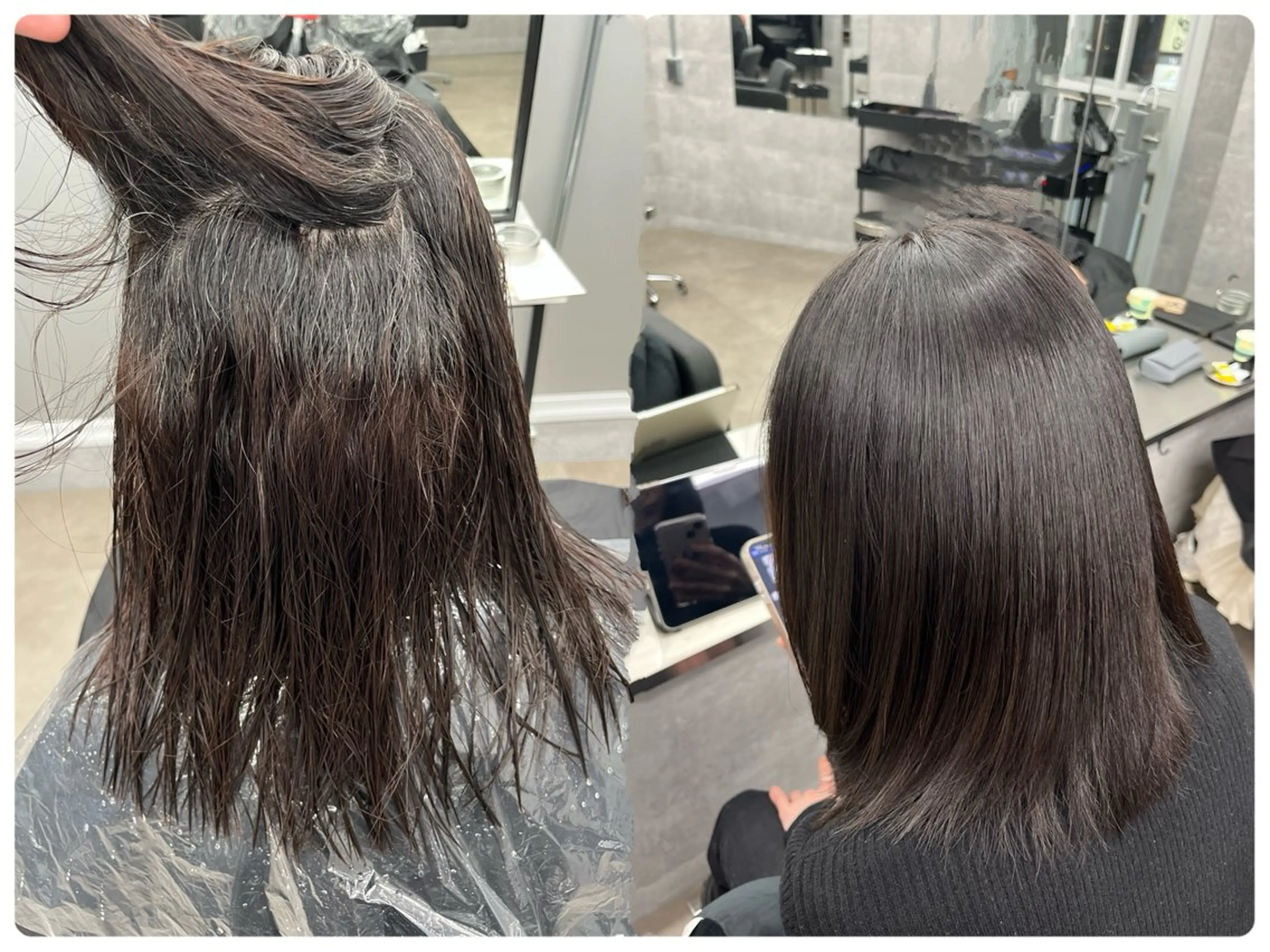 ミディアム カラー パーマ 🌈艶髪/髪質改善 新宿itouのヘアスタイル