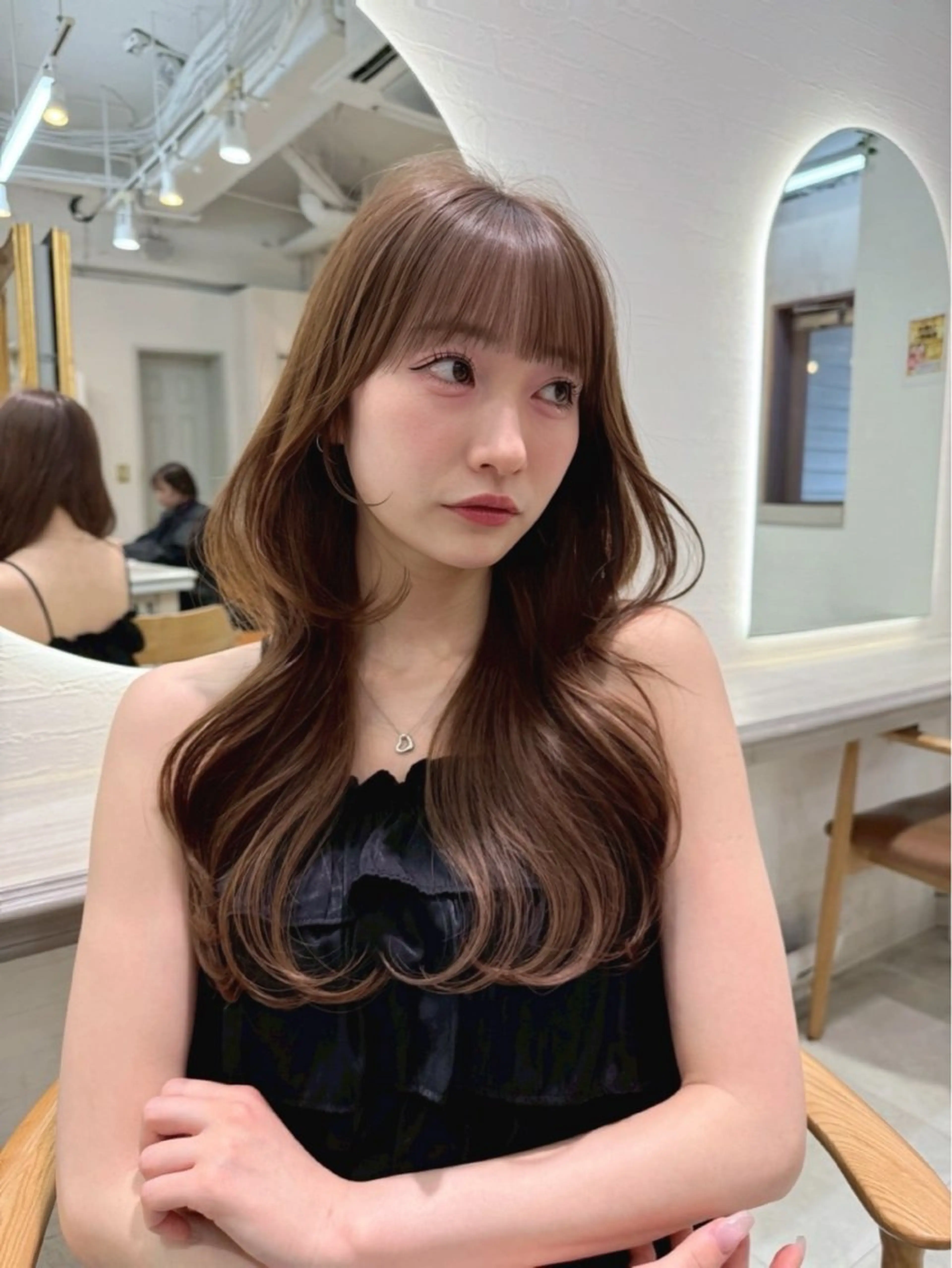 ロング 🎀ゆうな/艶髪/ 透明感カラー🎀のヘアスタイル