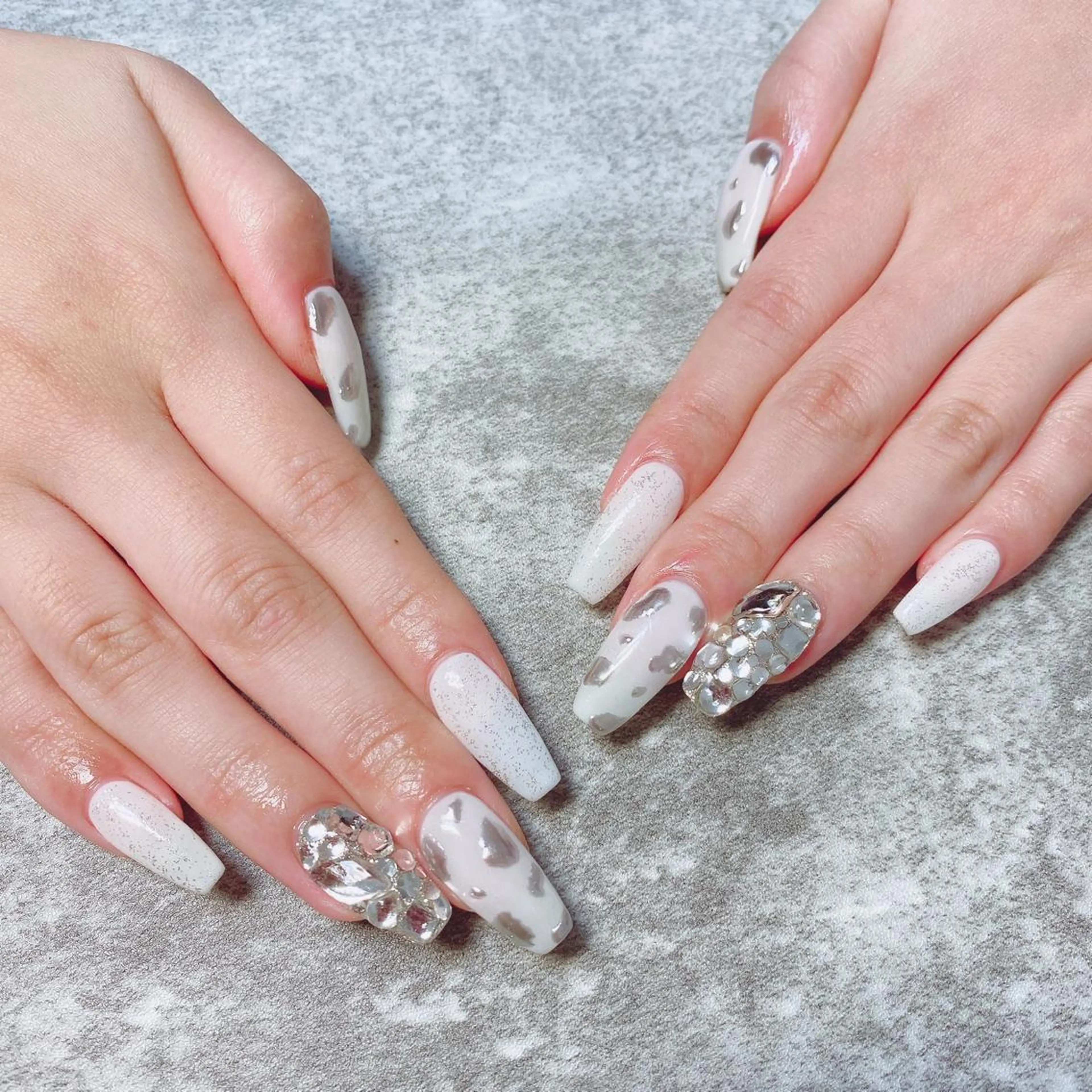 ネイル ミラーネイル ハンドネイル Riz nailのネイルデザイン