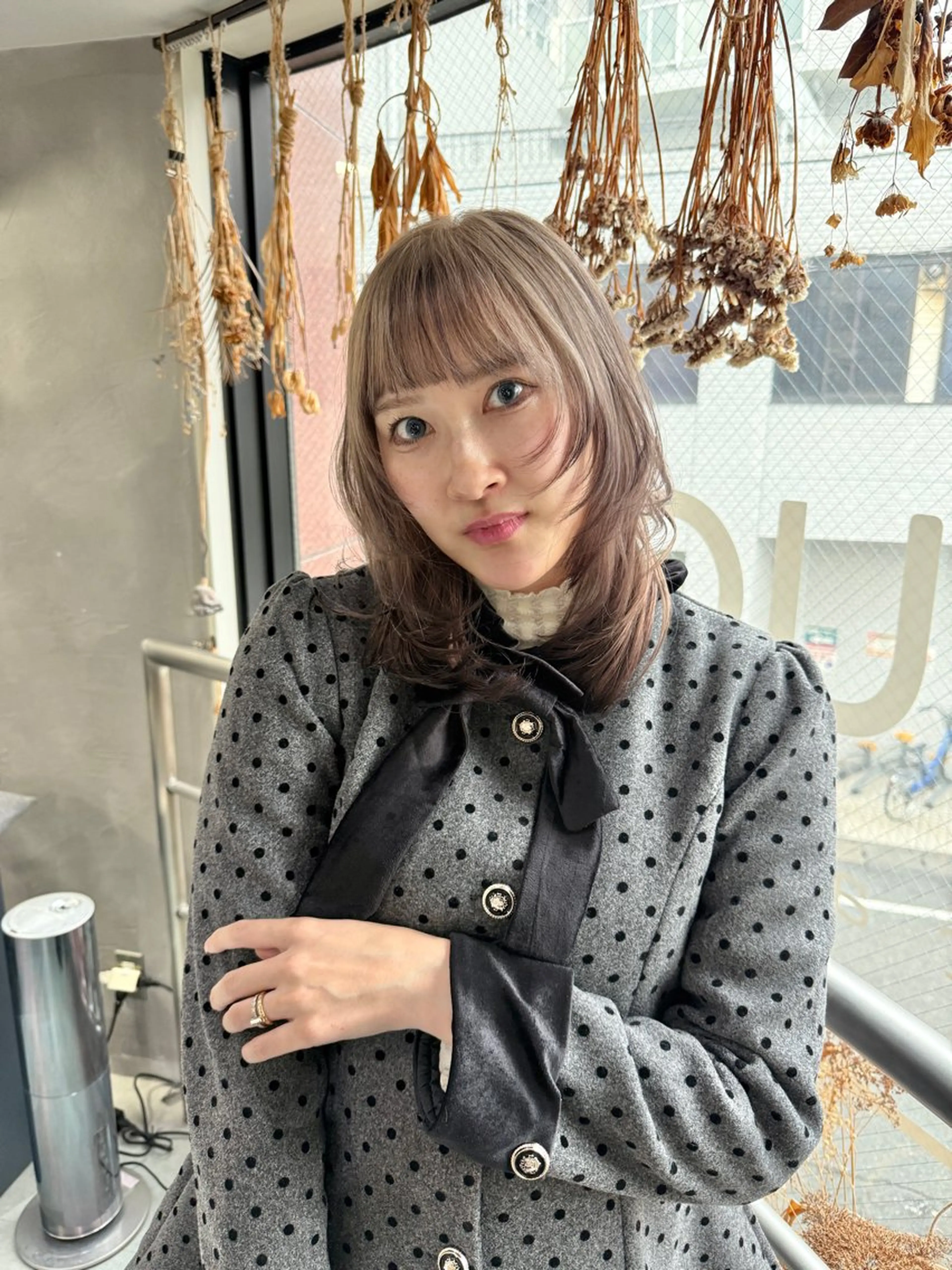 セミロング カラー カット ヘアカラー トリートメント ウルフ/レイヤー🪐 MANAのヘアスタイル