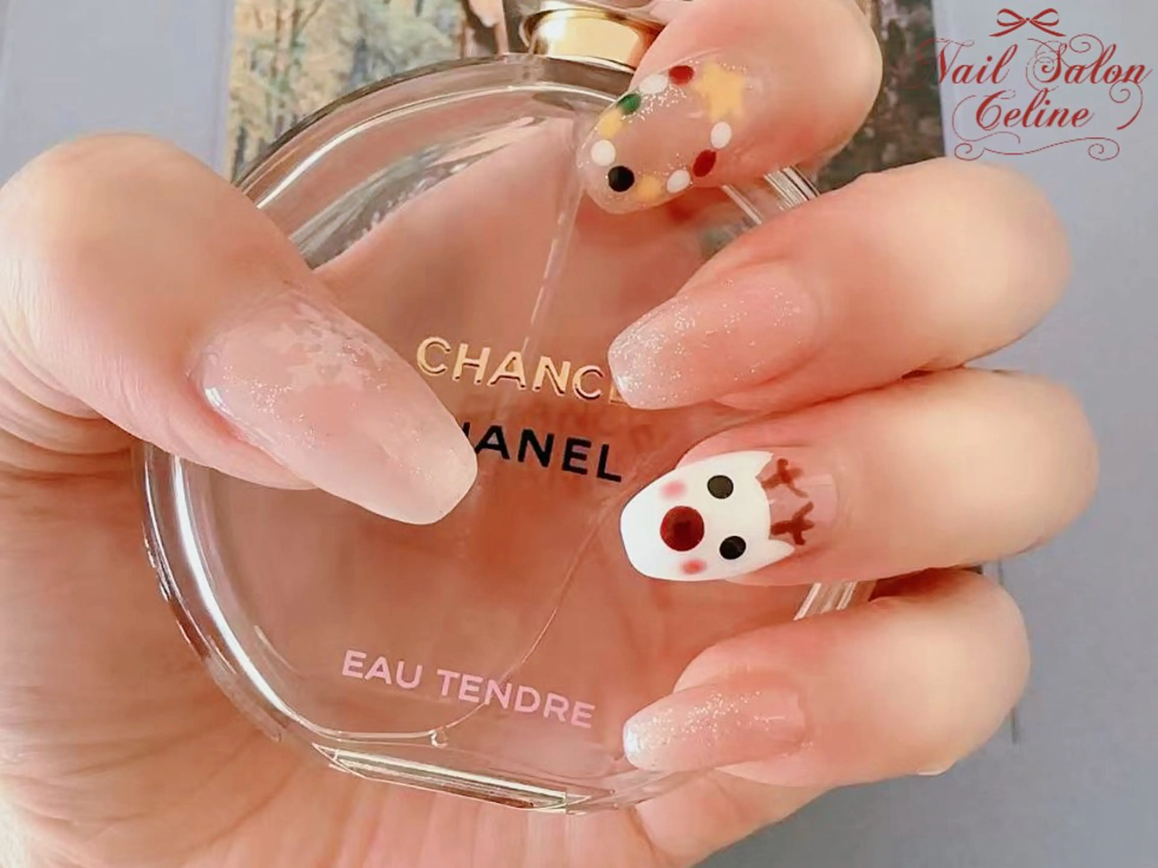 セミロング ハンドネイル Nail Salon Celine 柏店所属・Nail Salon Celine柏店のネイルデザイン