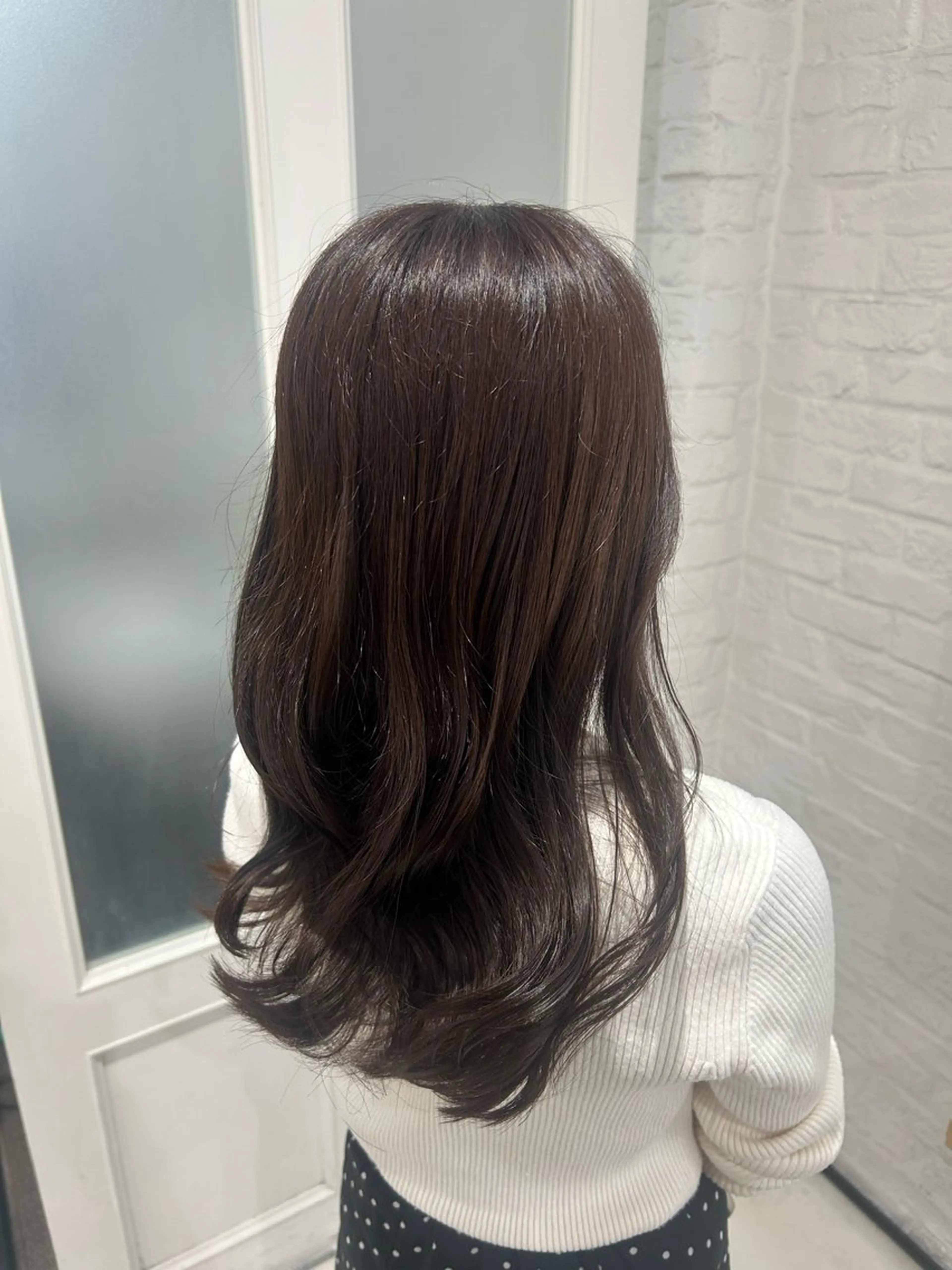 ロング カラー ブラウンカラー カット ヘアカラー 榊原 純佑のヘアスタイル