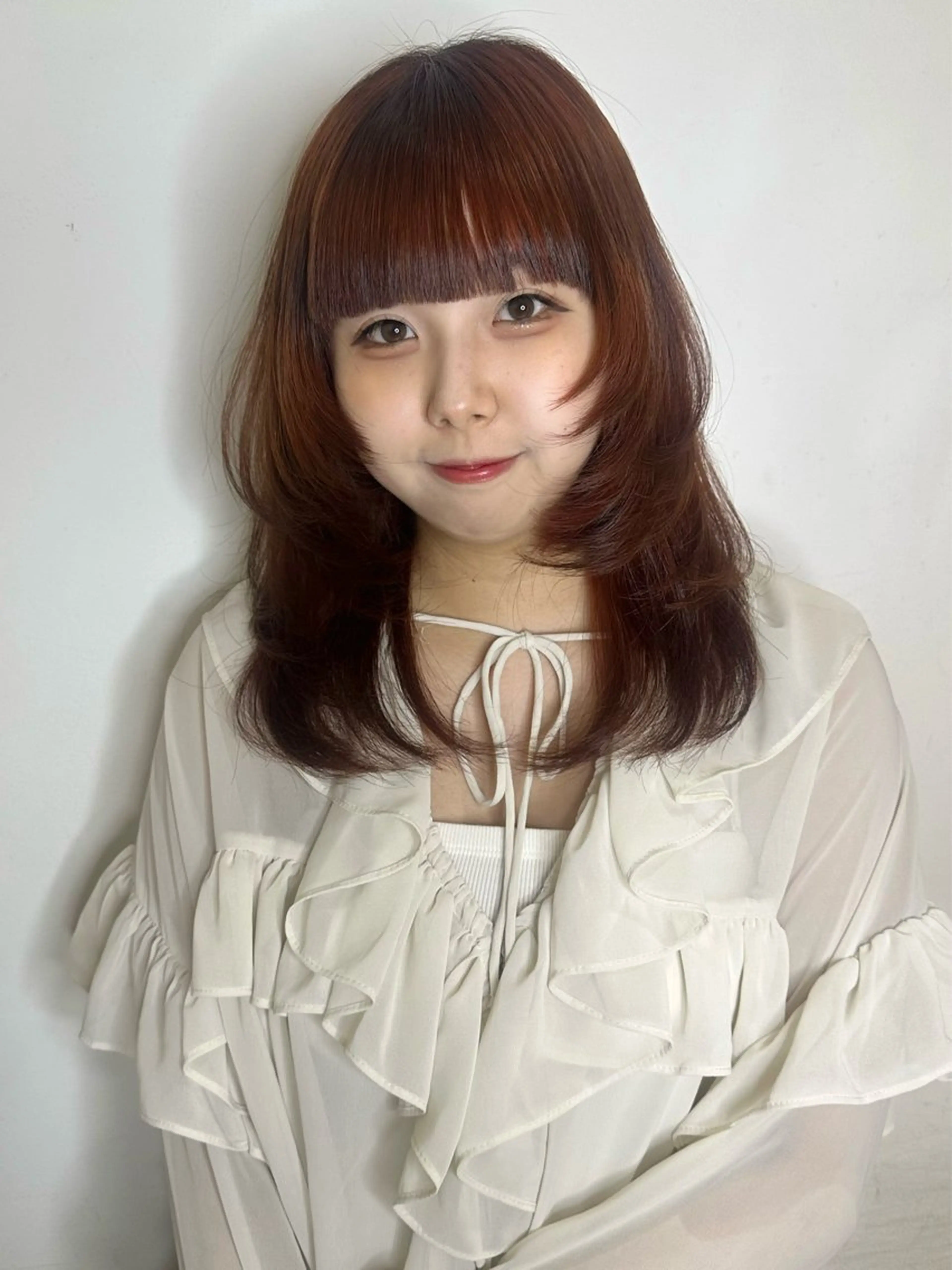 ロング カラー 'AXIS wakanaのヘアスタイル