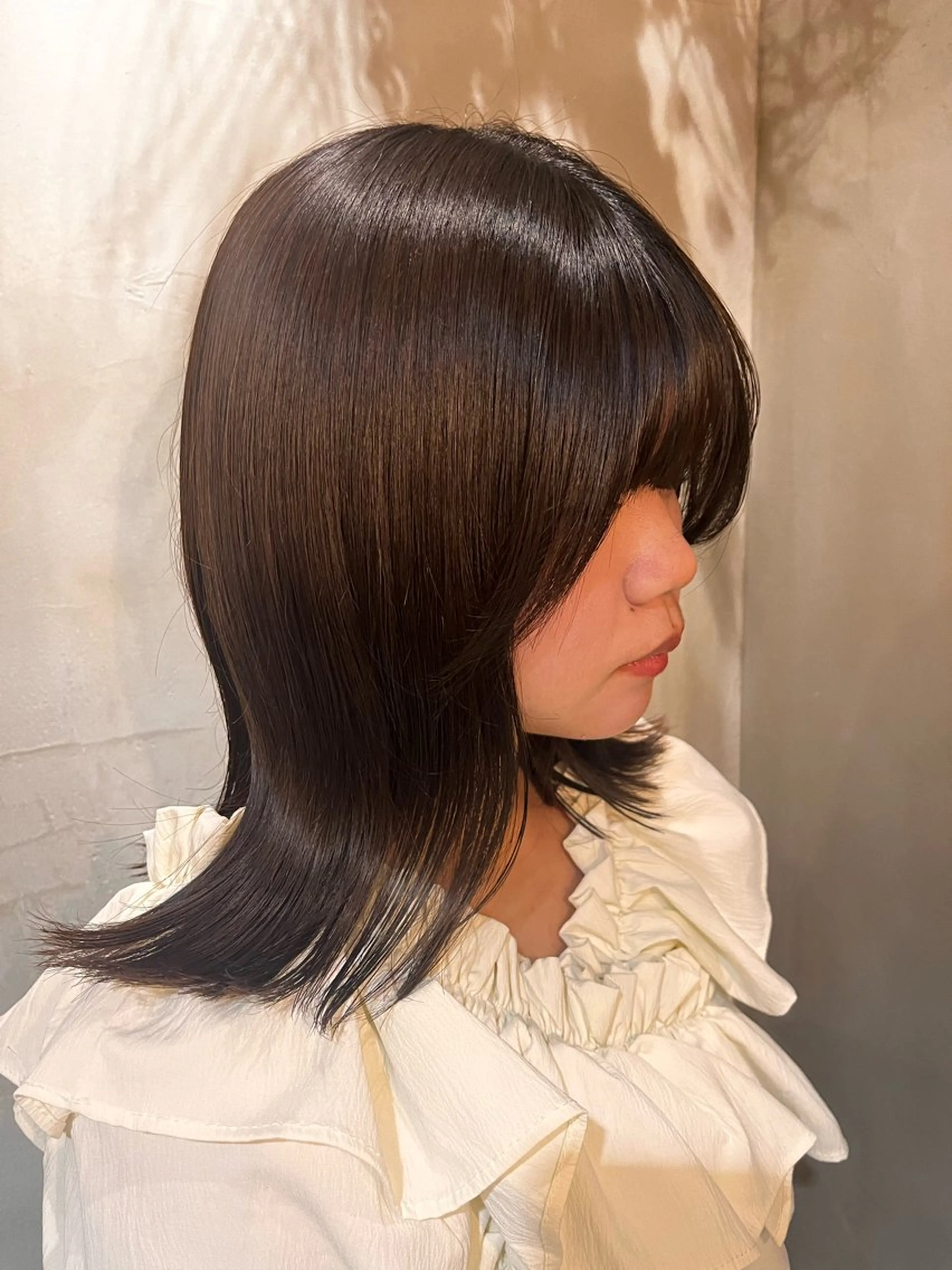 ミディアム 。⚪︎＊根本 かりん＊。⚪︎のヘアスタイル