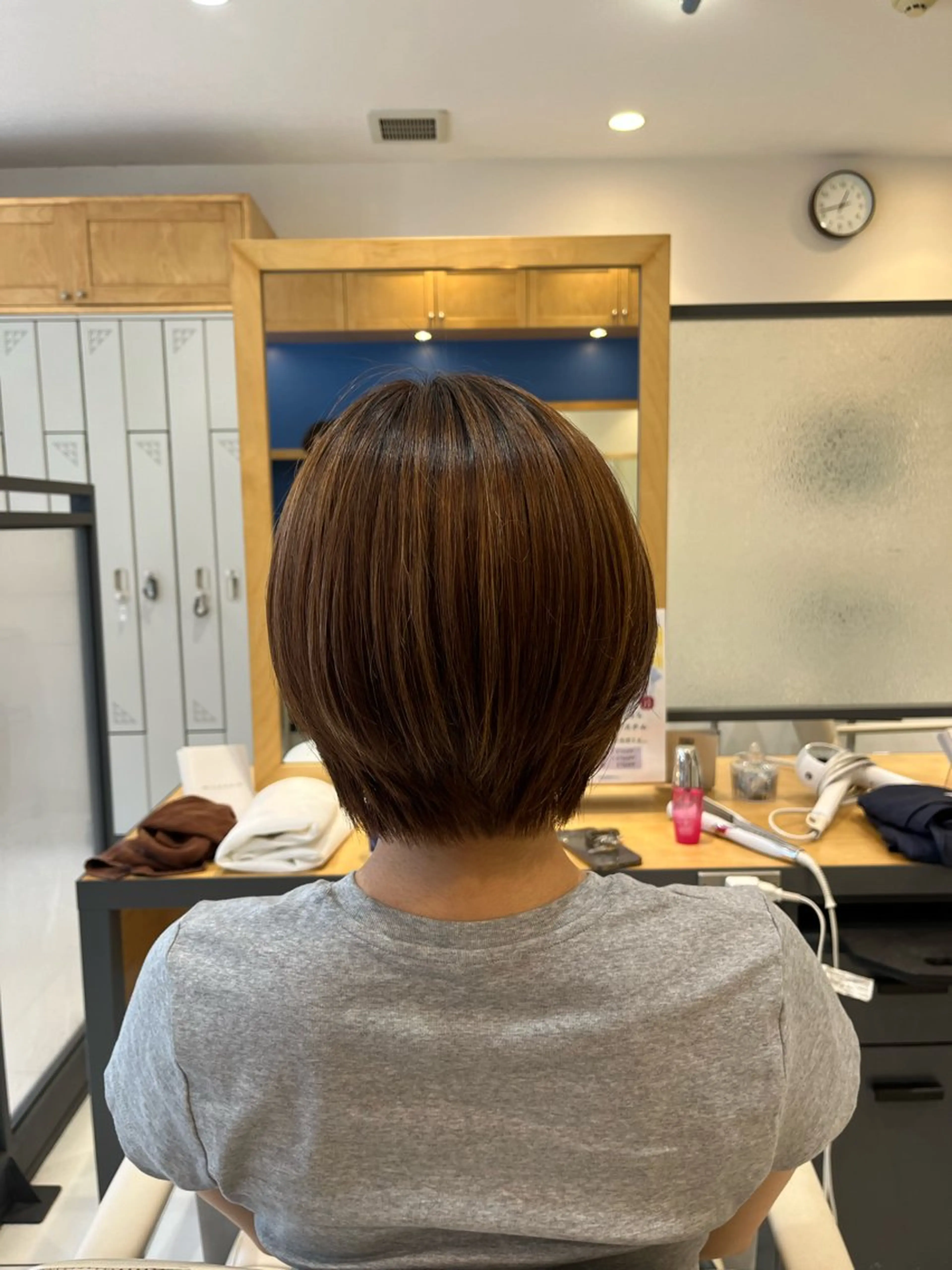 ショート カラー くびれヘア ショートヘア Natsuka /メンズスタイリストのヘアスタイル