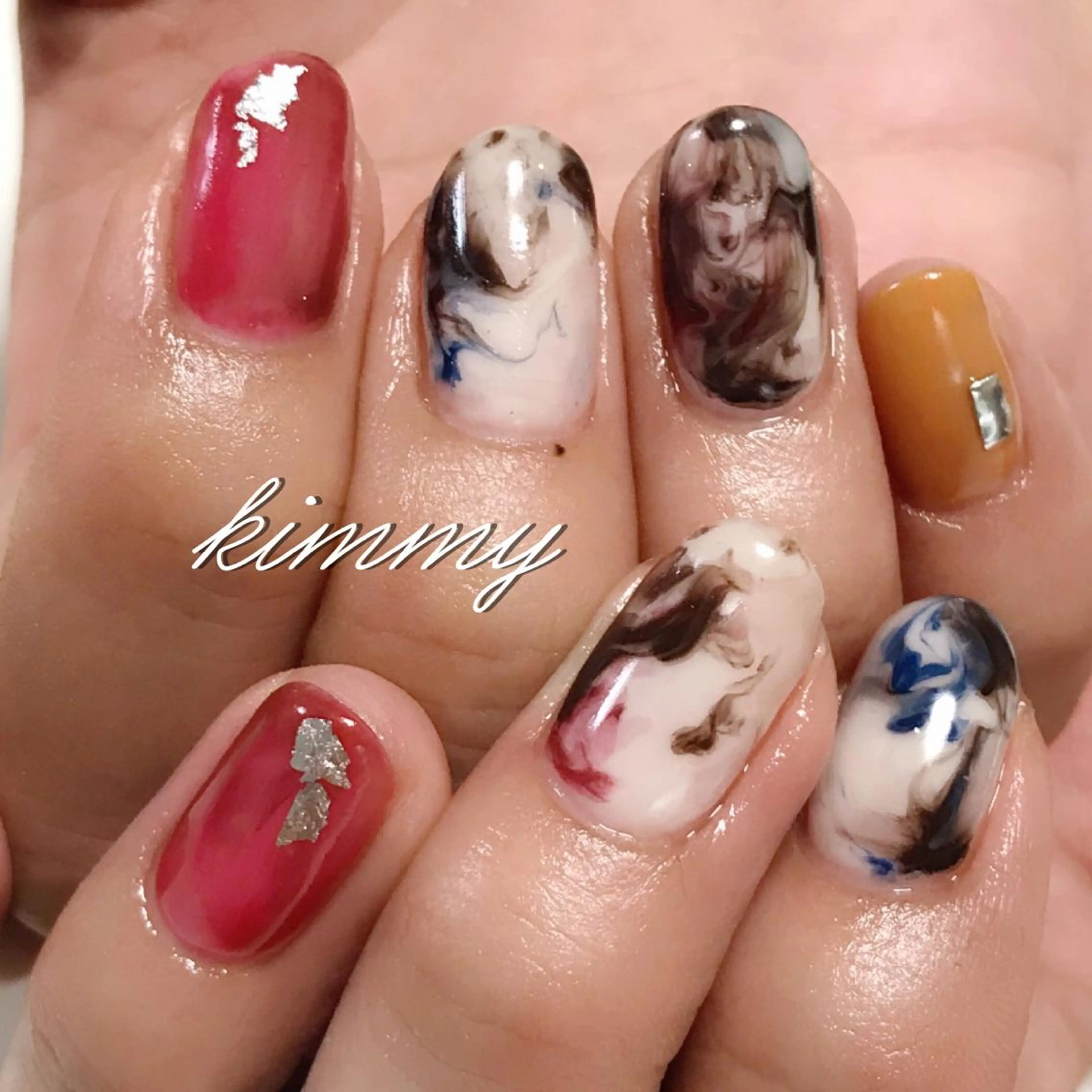 ネイル ハンドネイル kimmy nailsのネイルデザイン