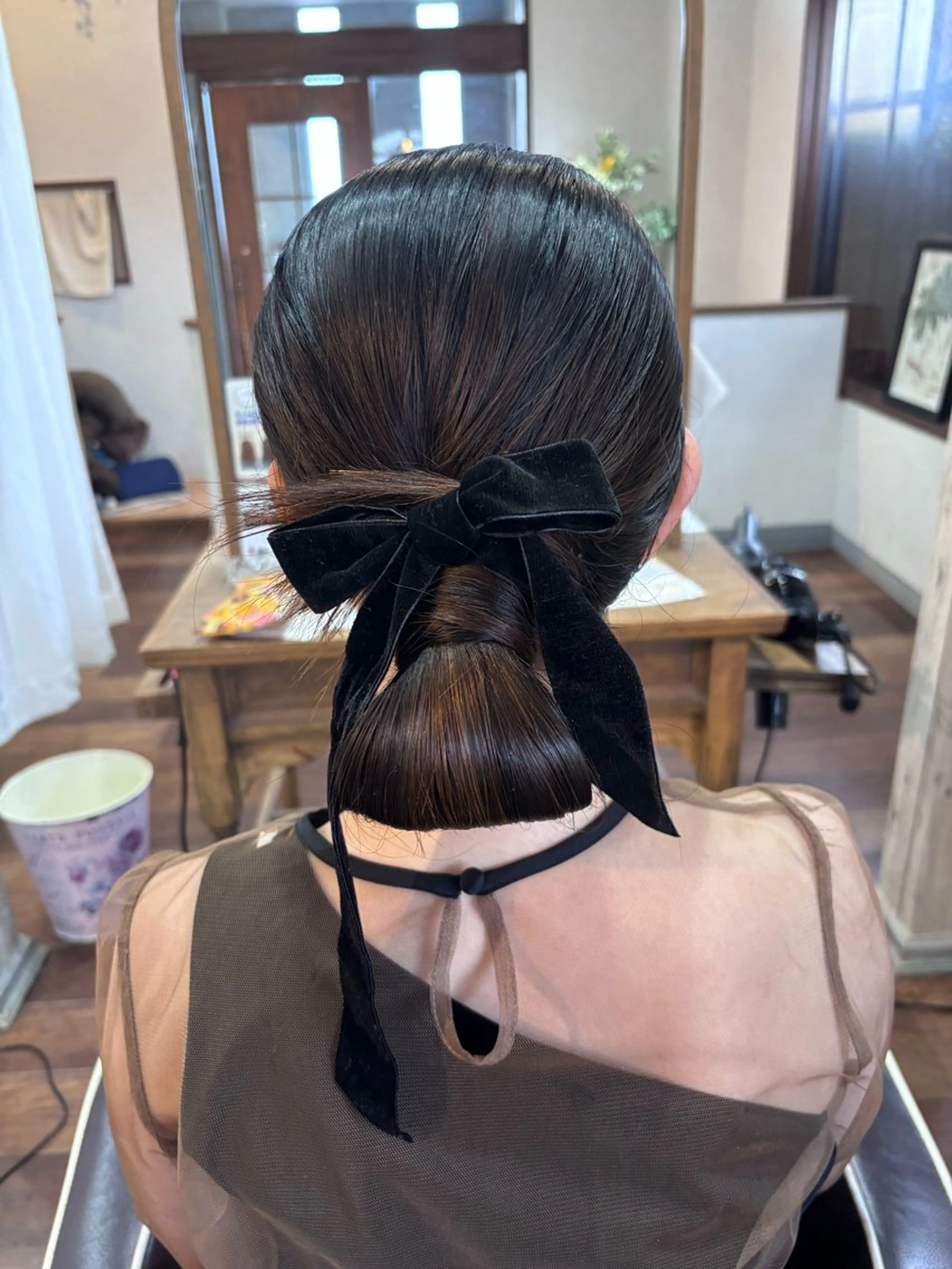 ロング 韓国風ヘア ヘアセット radiant nakamuraのヘアスタイル
