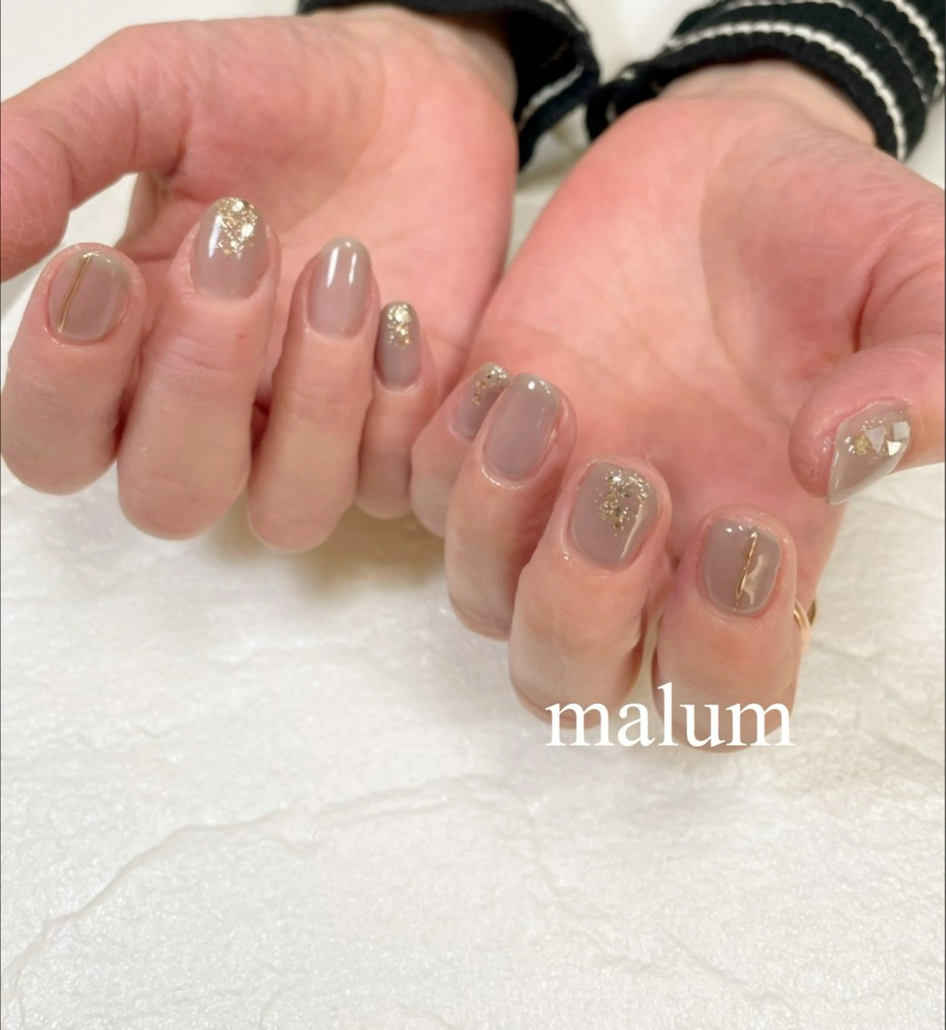 ネイル ハンドネイル malum nailのネイルデザイン