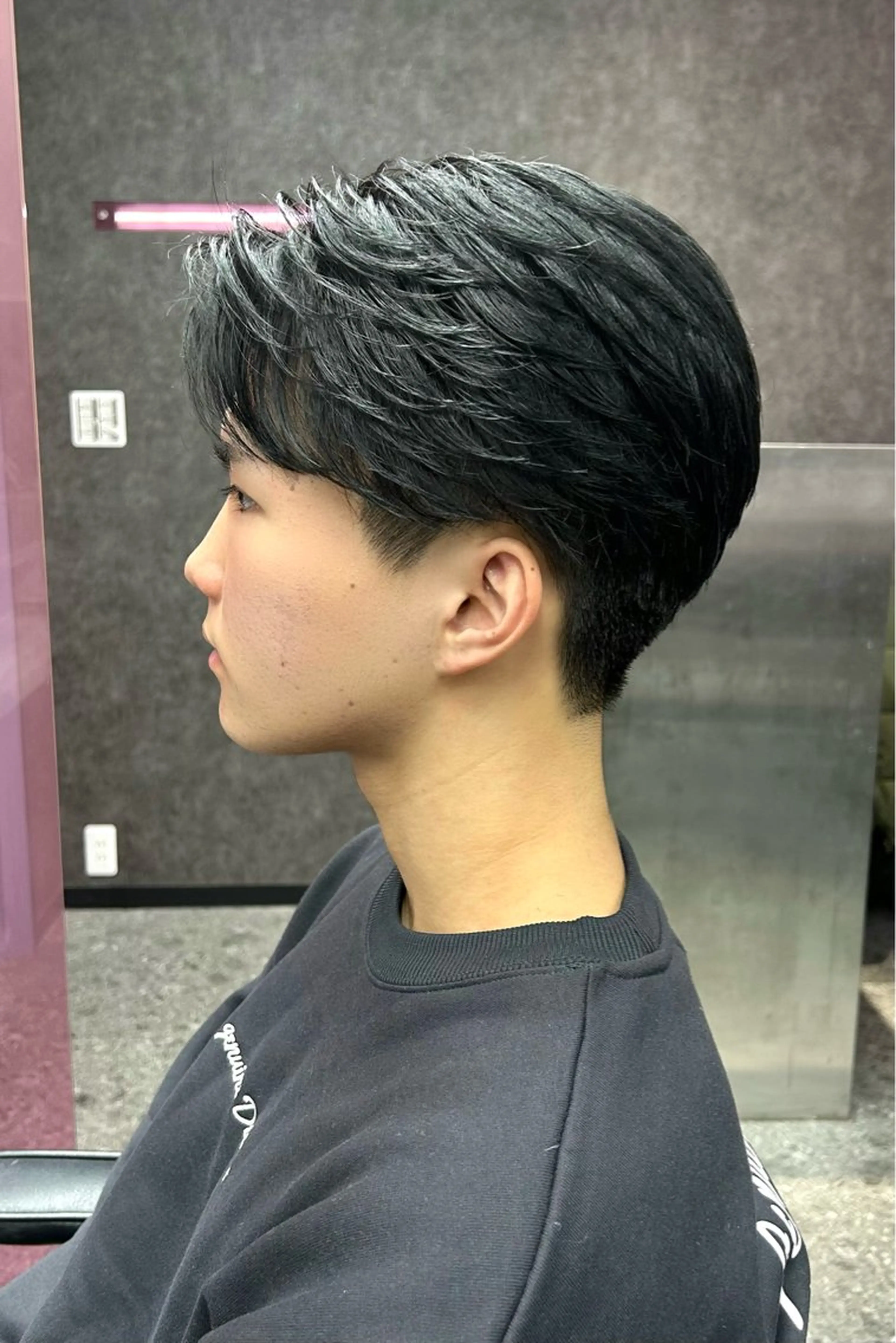 ショート カラー メンズ カット ヘアセット メンズスタイリスト 前田雄輝のヘアスタイル