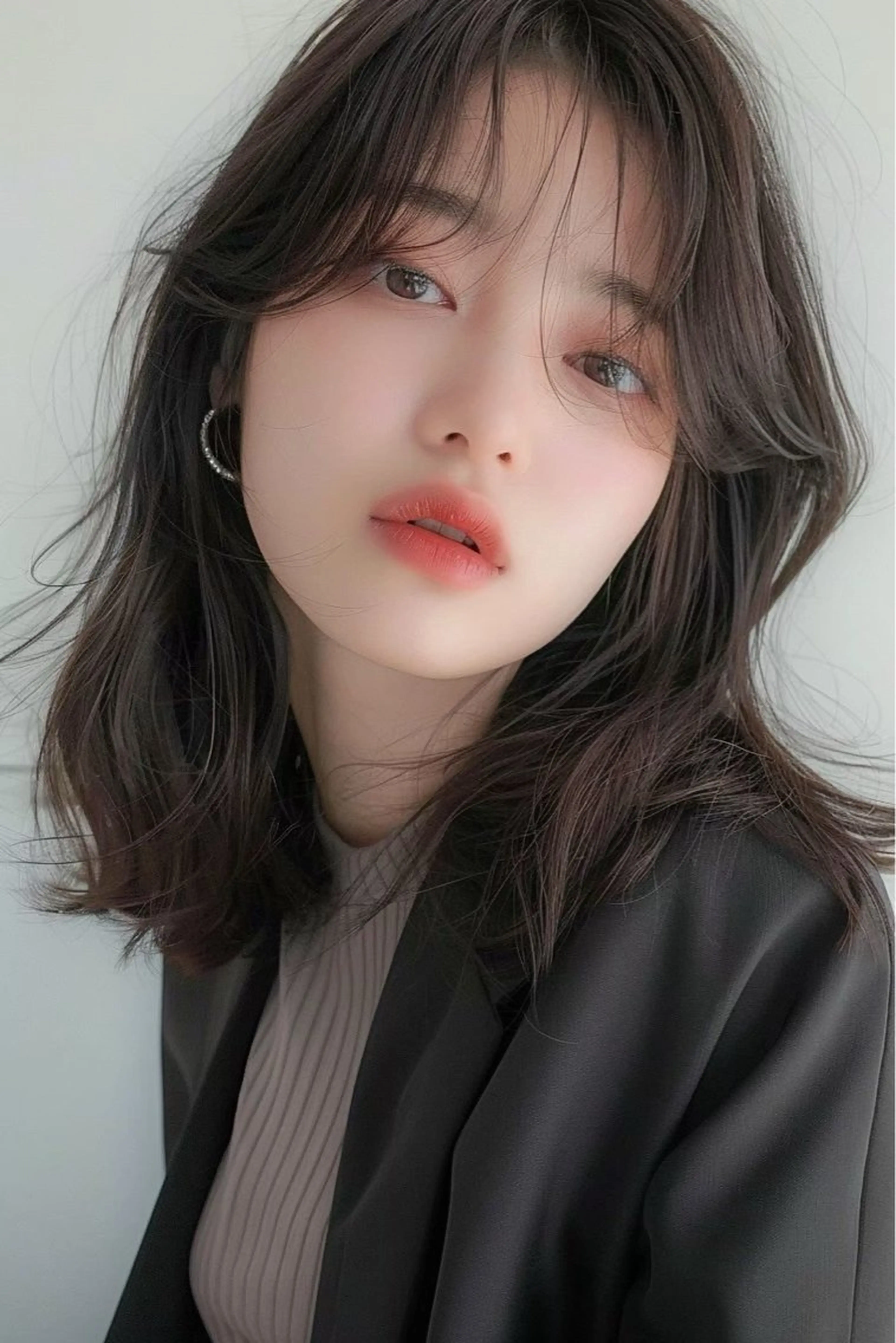 ミディアム lana hair 新宿/髪質改善/韓国のヘアスタイル