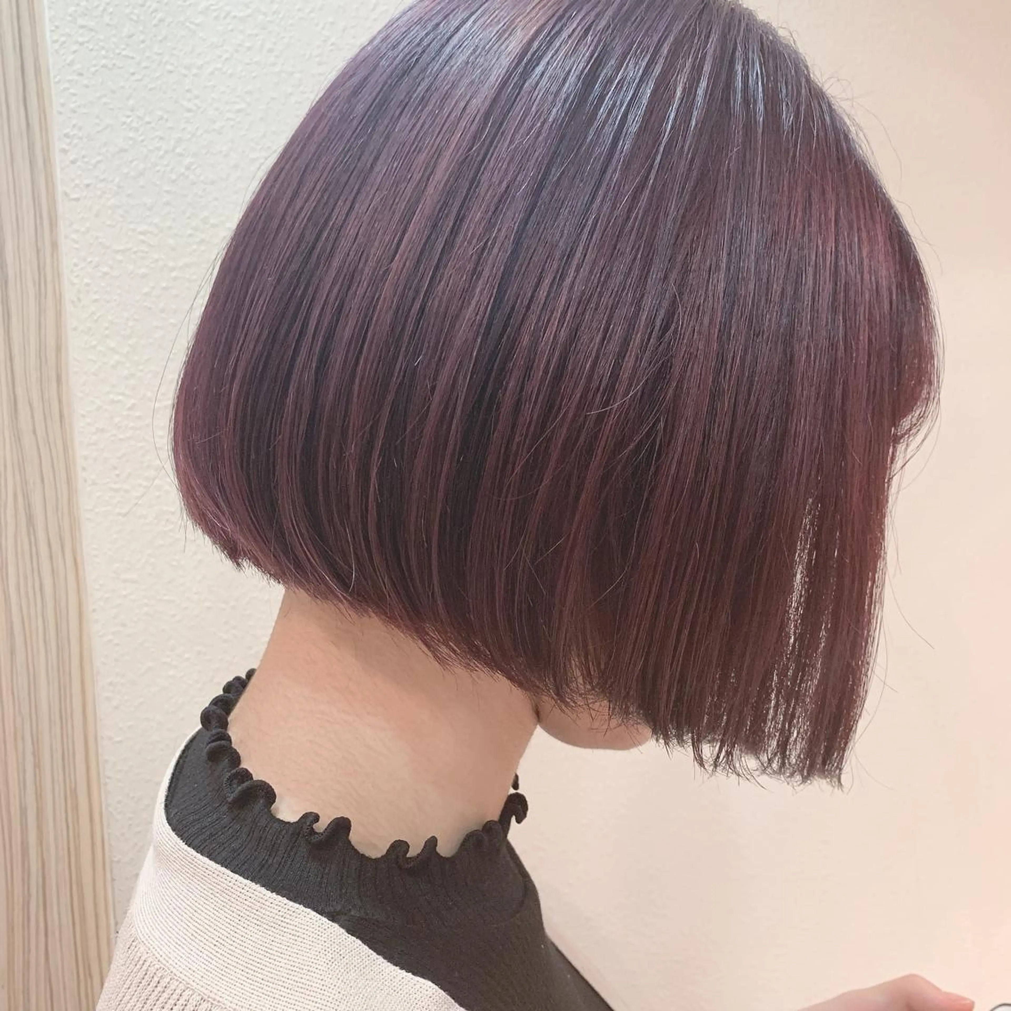 ミディアム カット ヘアカラー トリートメント ヘアセット 🌸スタイリスト 山浦美恵のヘアスタイル