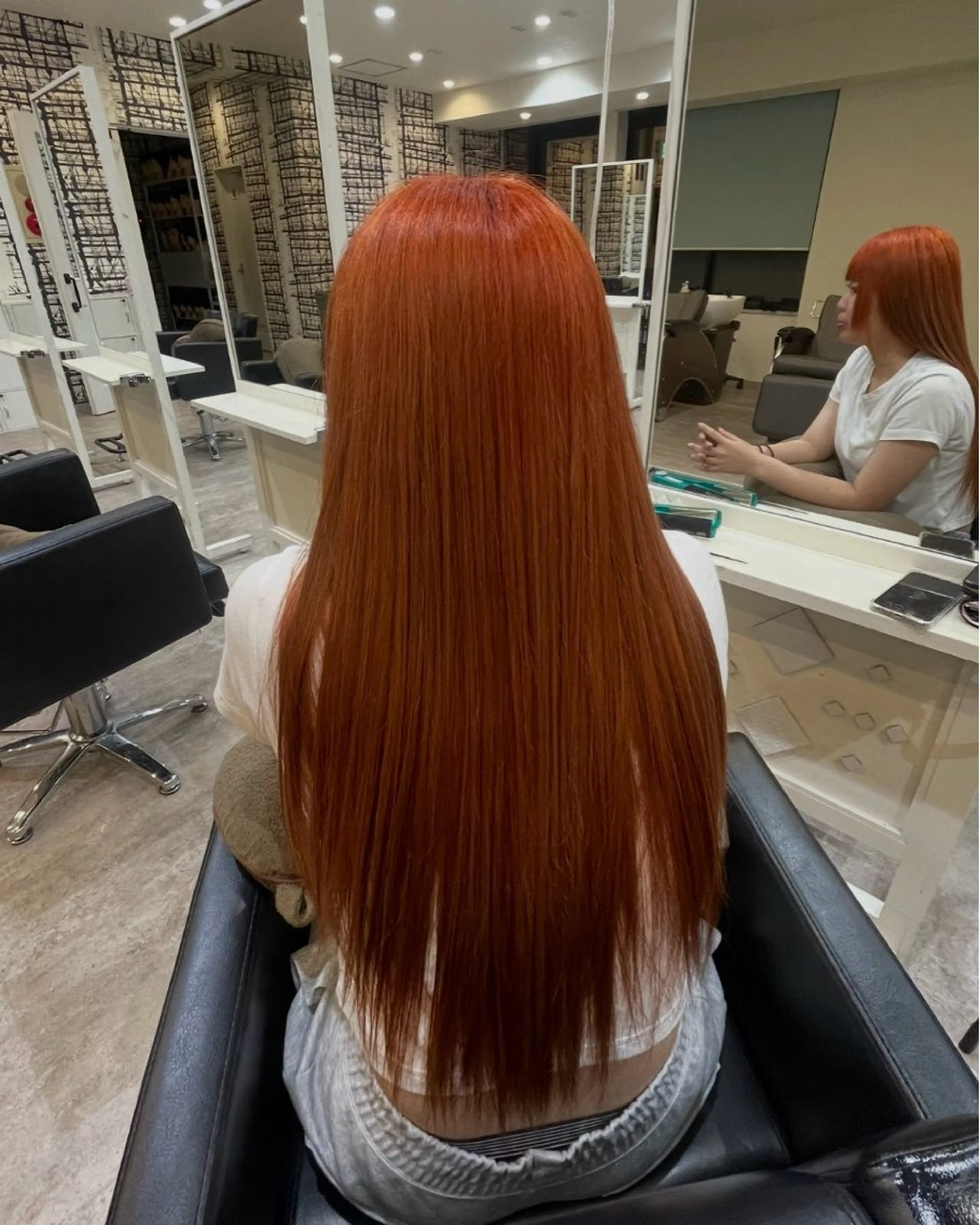 ロング カラー 池田 梨紗のヘアスタイル