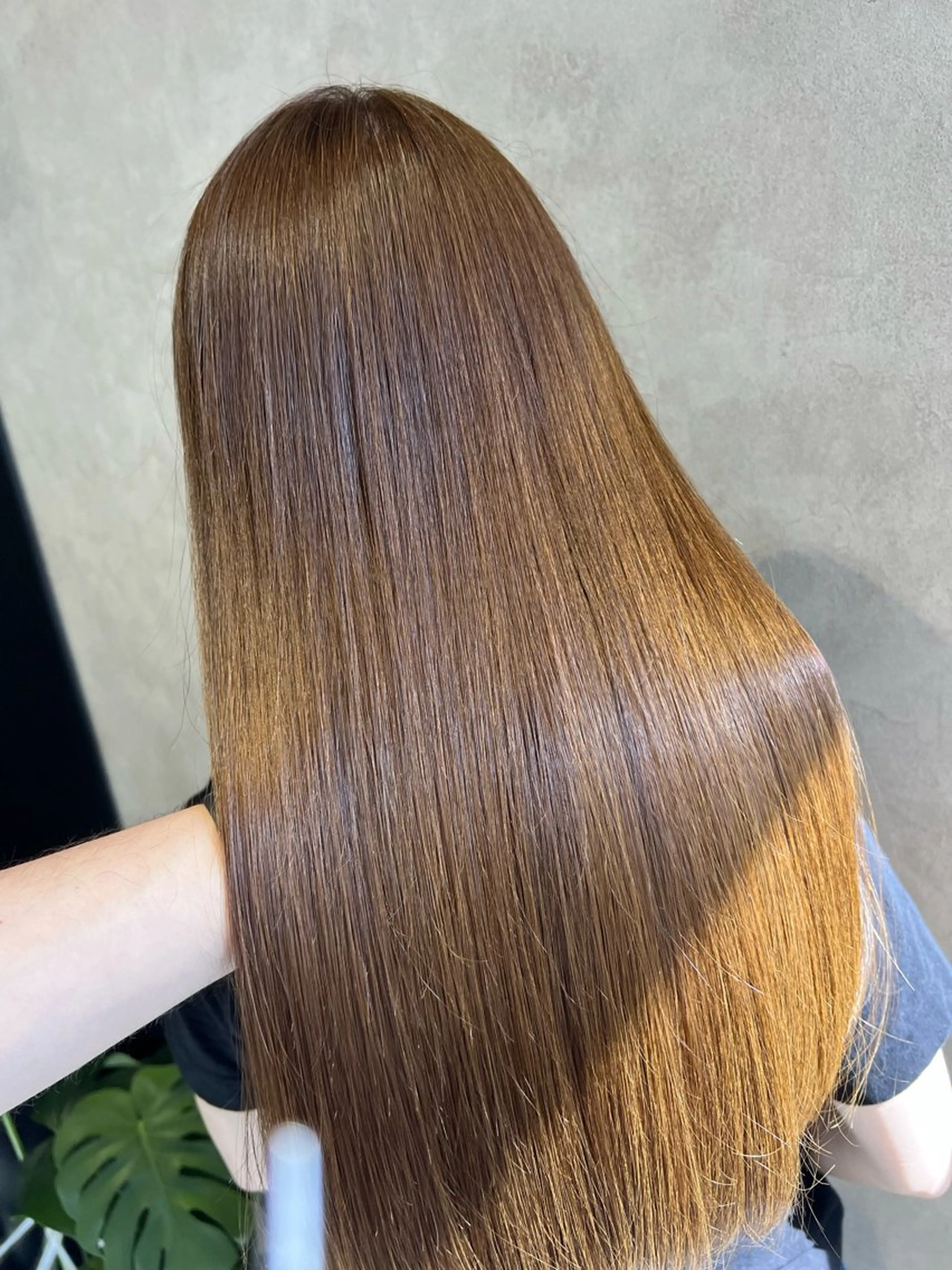 ロング カラー 透明感カラー 髪質改善 縮毛矯正 《.Xian》ナツミ /ボブ/顔周りカットのヘアスタイル