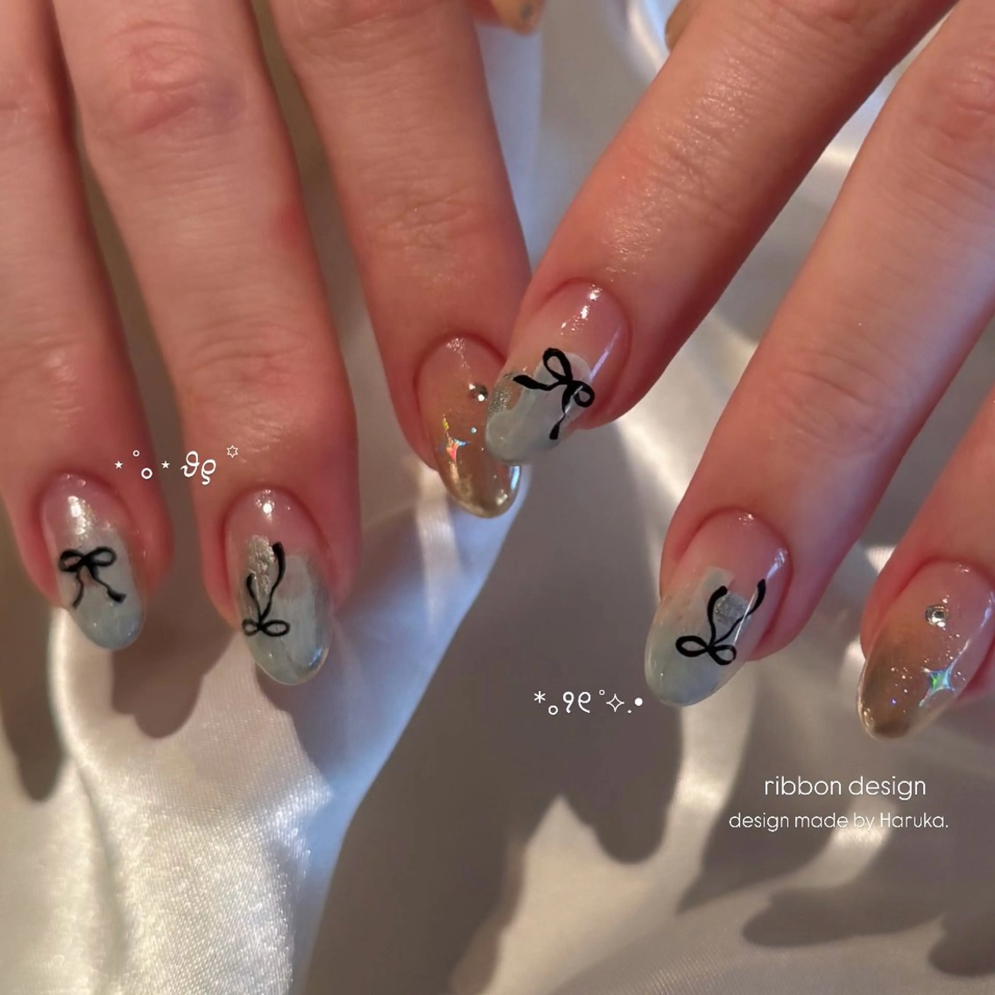 ネイル ハンドネイル にしぐち はるかのネイルデザイン
