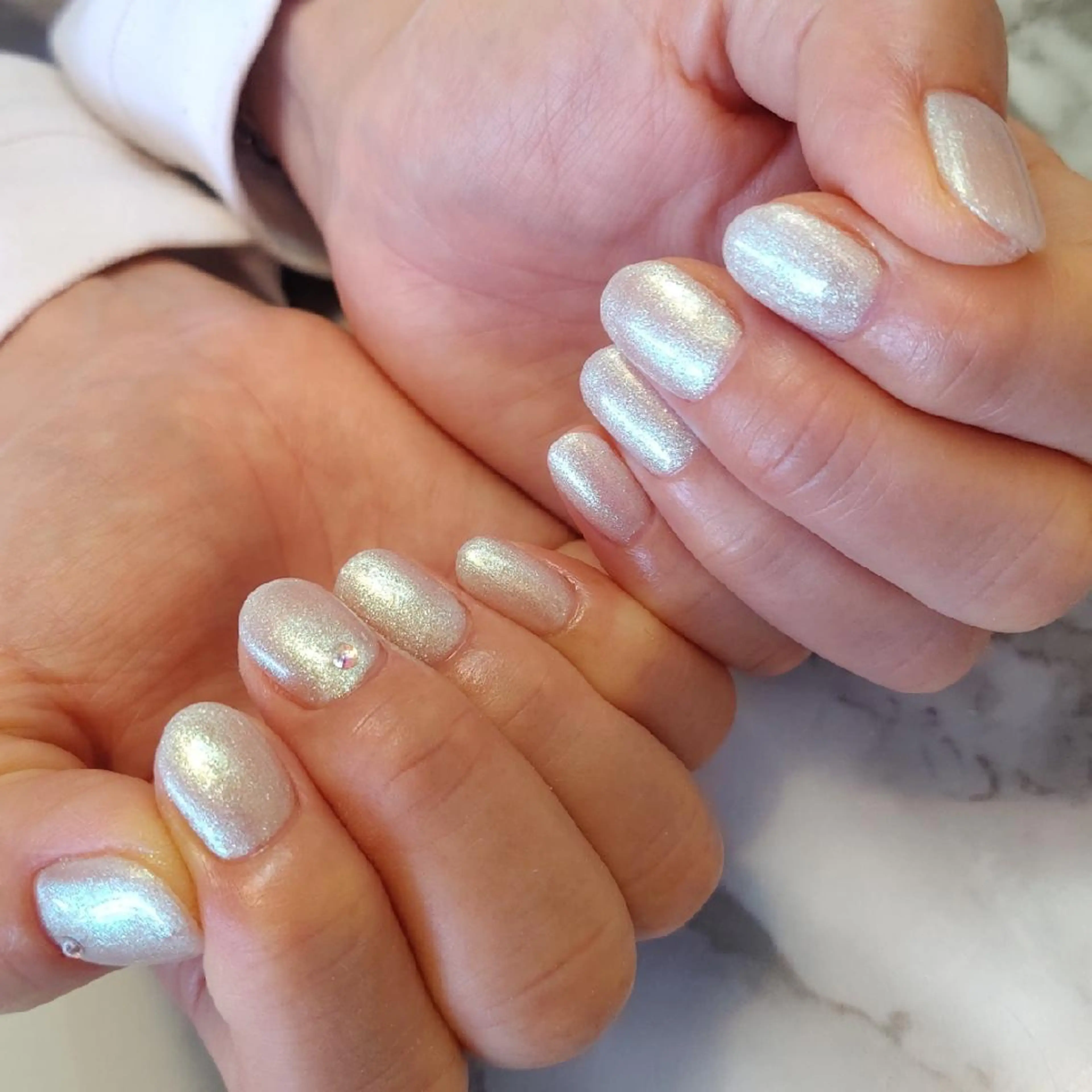 ネイル ワンカラーネイル ジェヌインネイル 河内のネイルデザイン