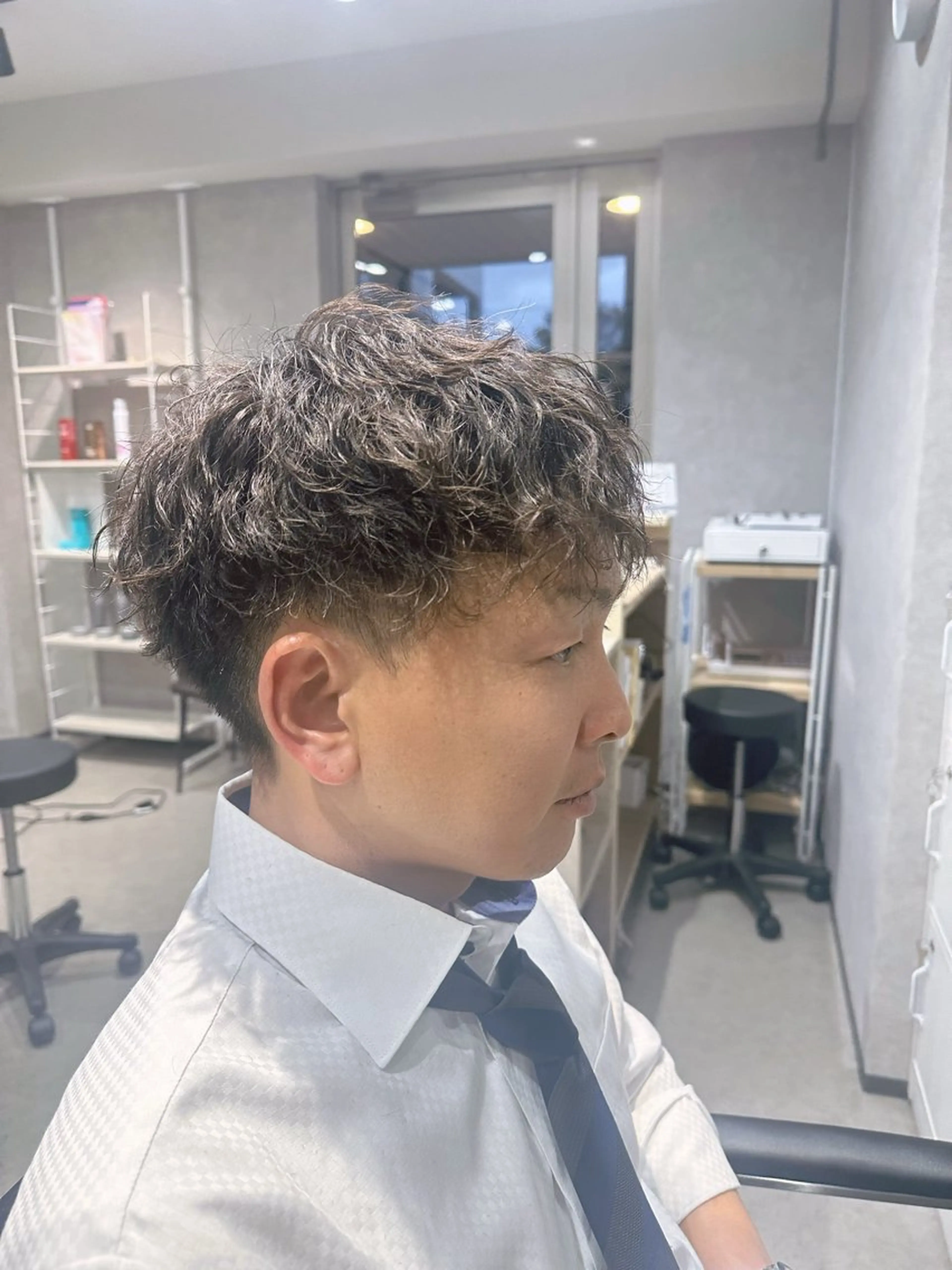 メンズ メンズパーマ 森 沙織のヘアスタイル