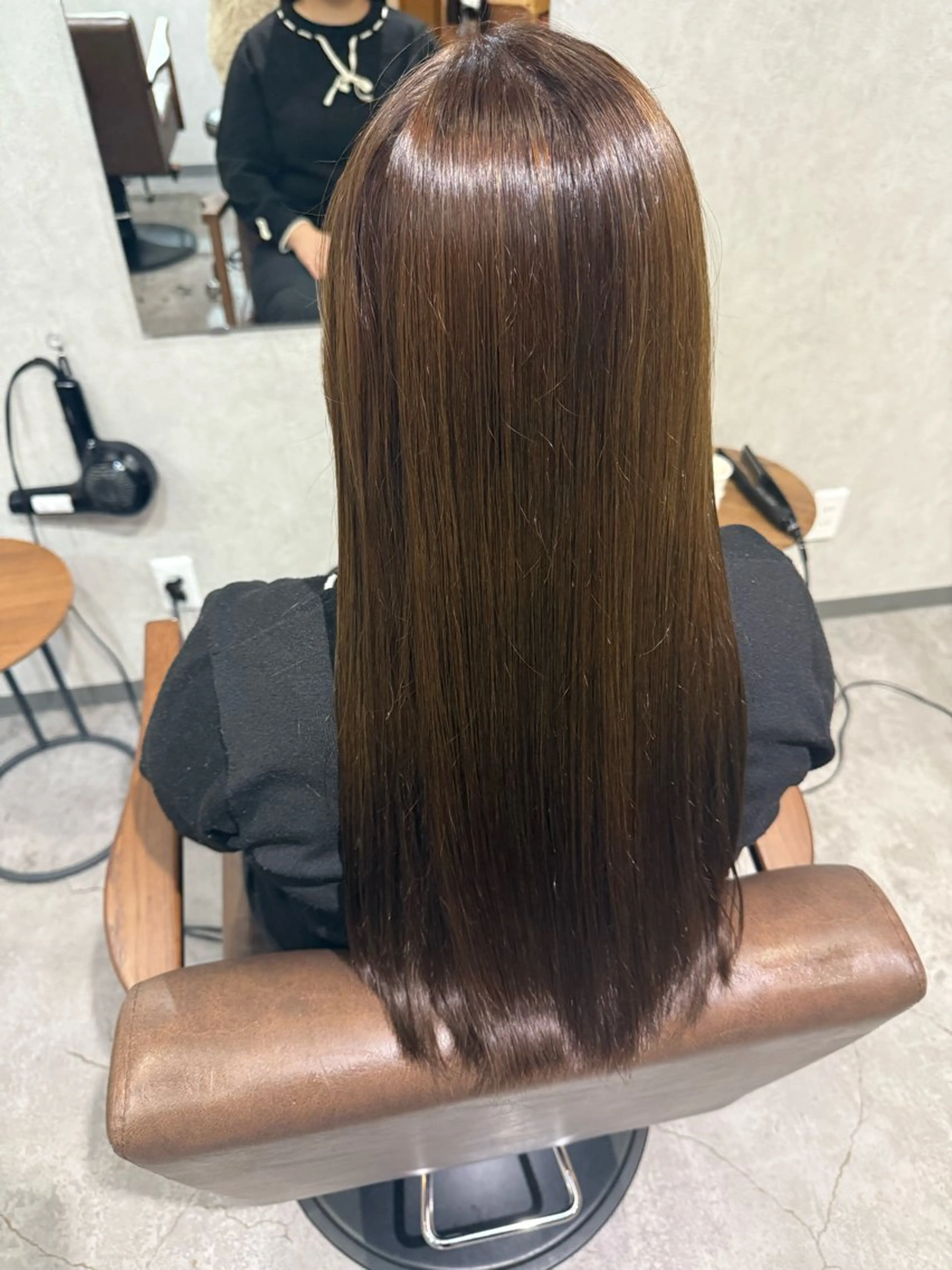 ロング カラー カット ヘアカラー Bish Yanaのヘアスタイル