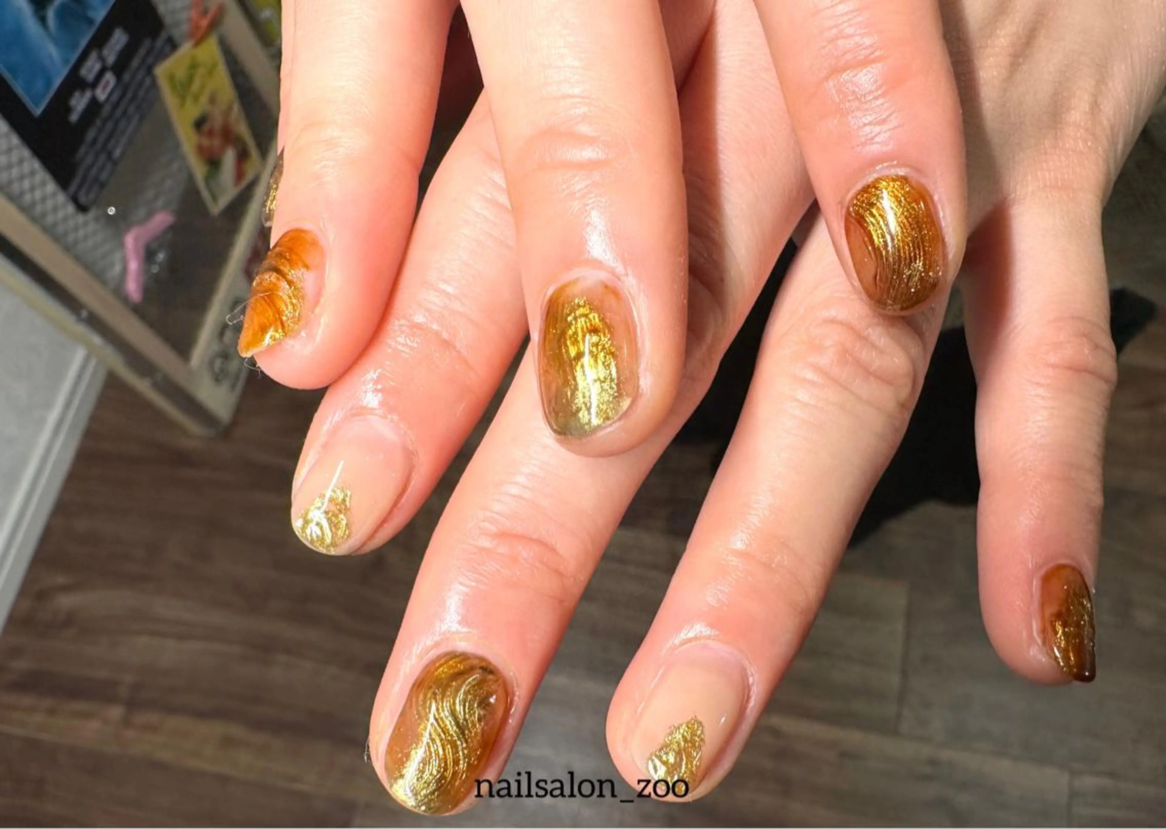 ネイル ミラーネイル ニュアンスネイル Nroom. /はるのネイルデザイン