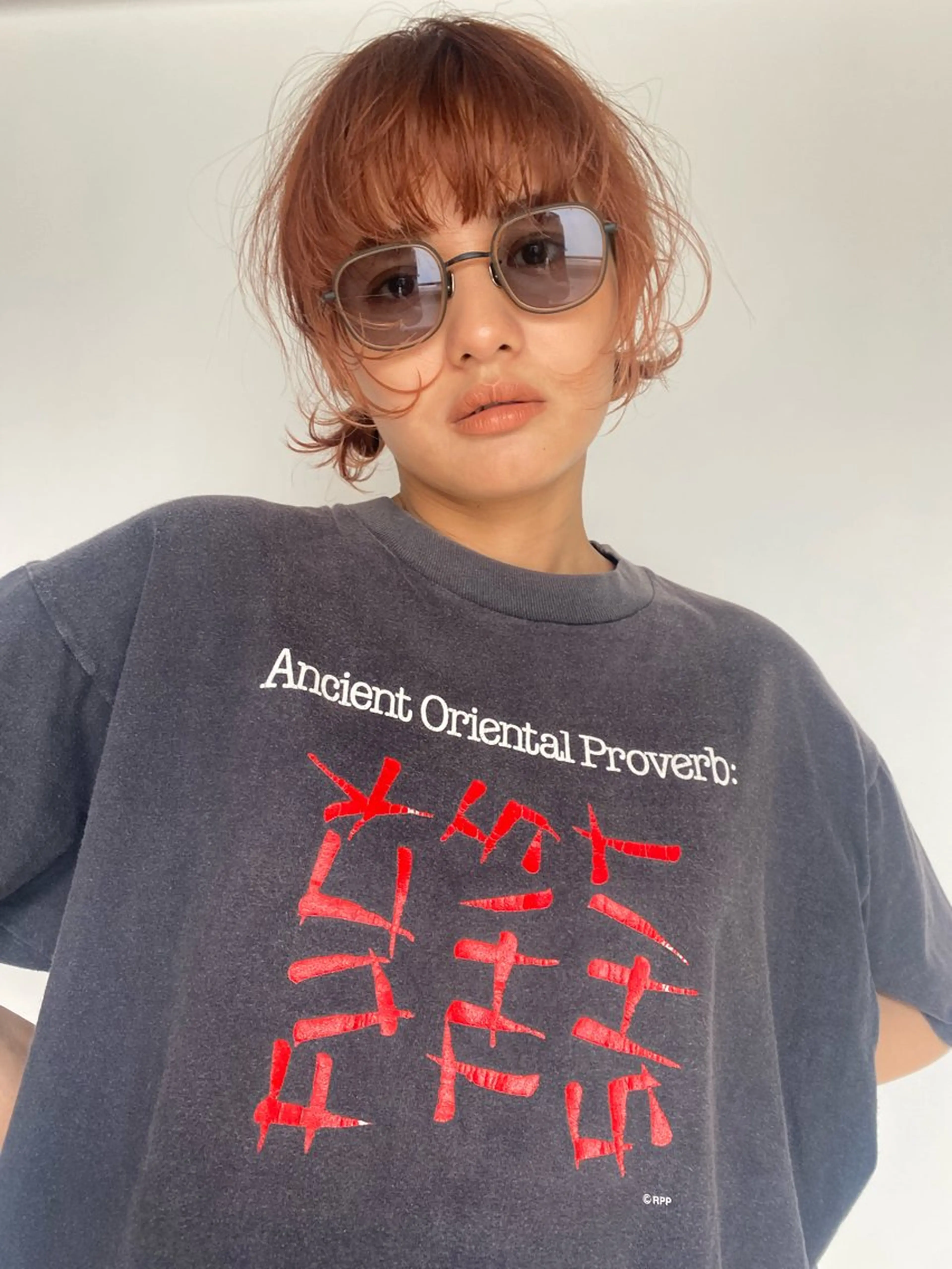 カラー ヘアカラー トリートメント YUUKI/ウルフ .ハイレイヤーのヘアスタイル