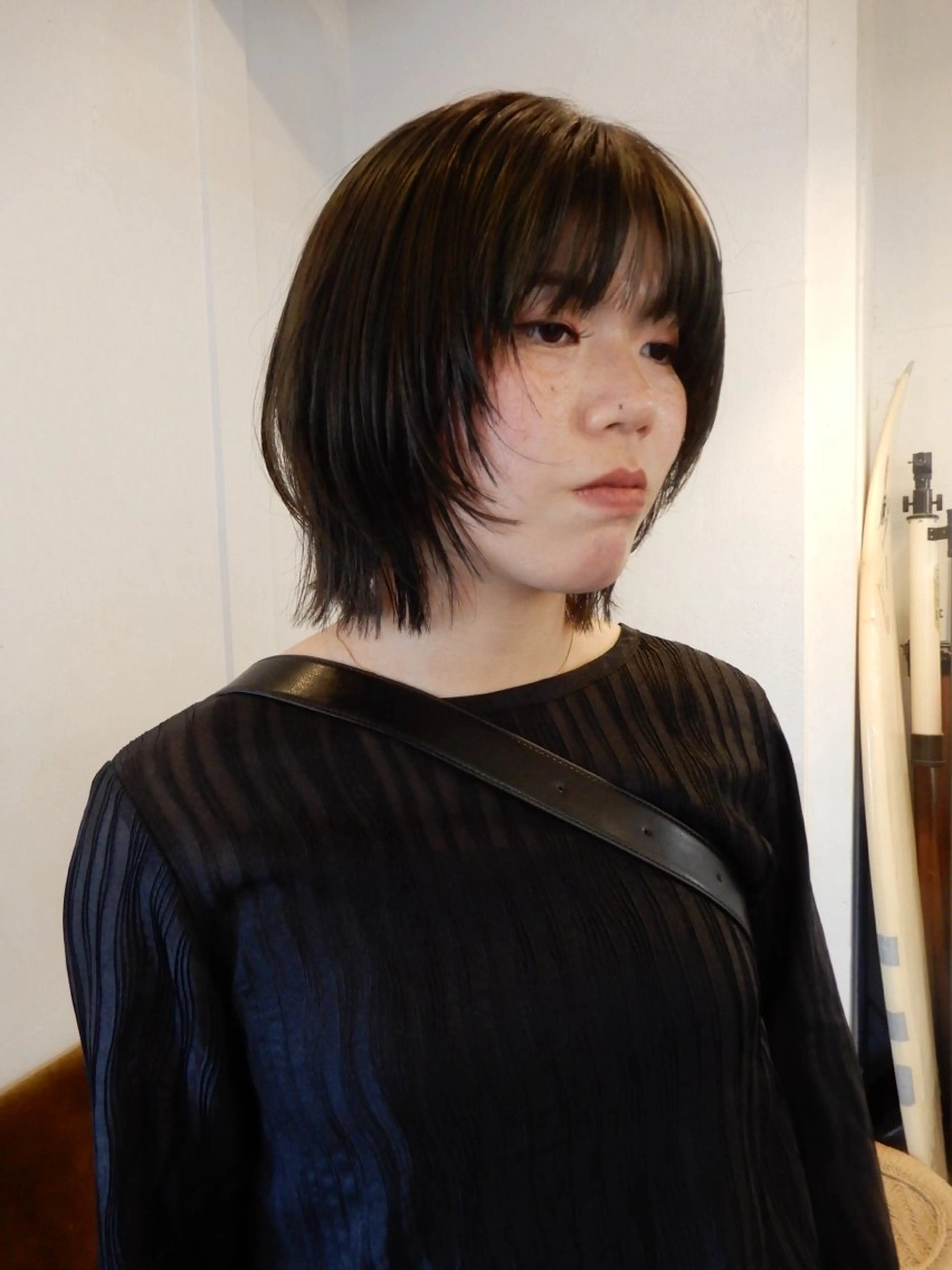 ショート カラー カット ヘアカラー デザインカット🎨 ボブ🫟おざきのヘアスタイル