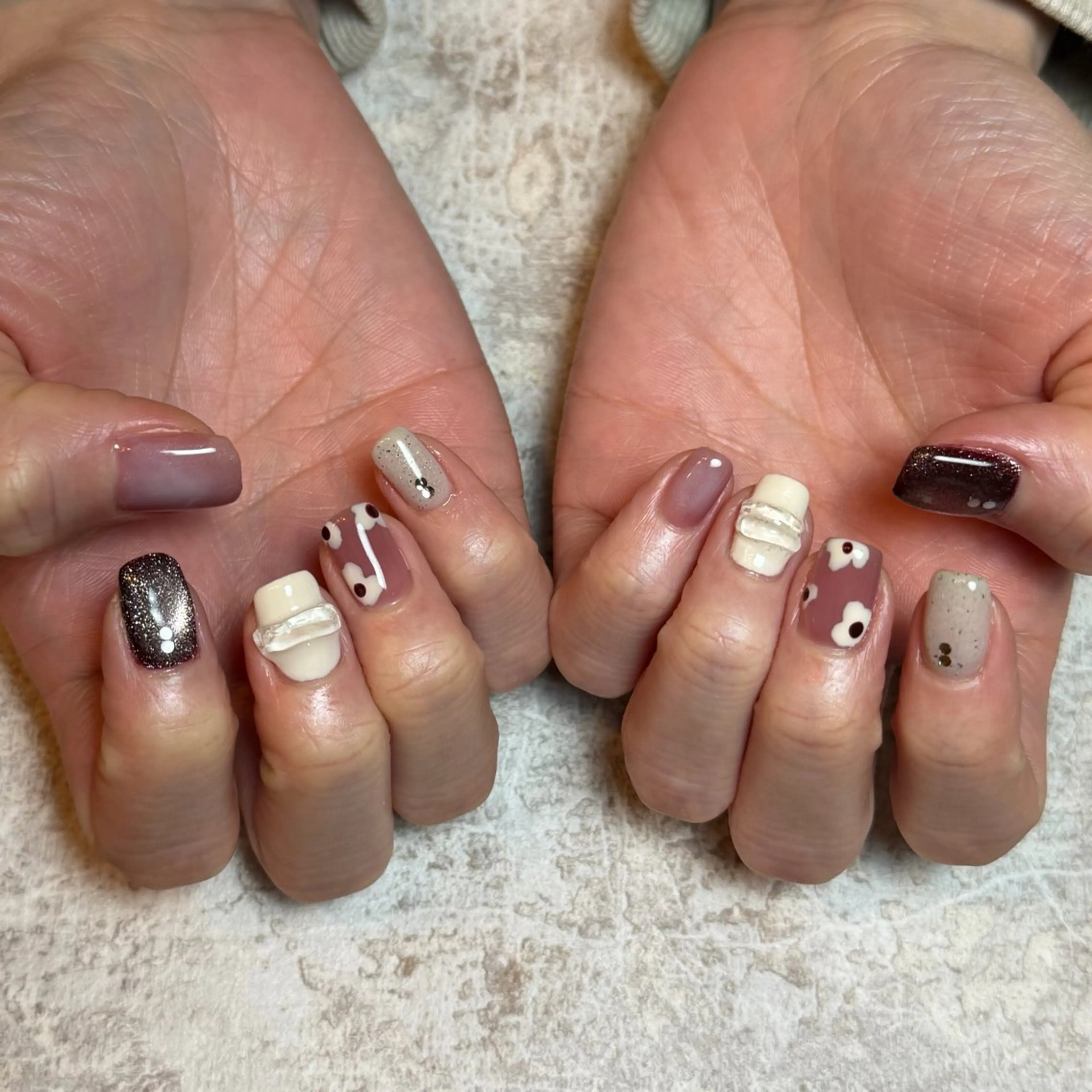 ネイル 自由が丘サロン あやめ💅のネイルデザイン