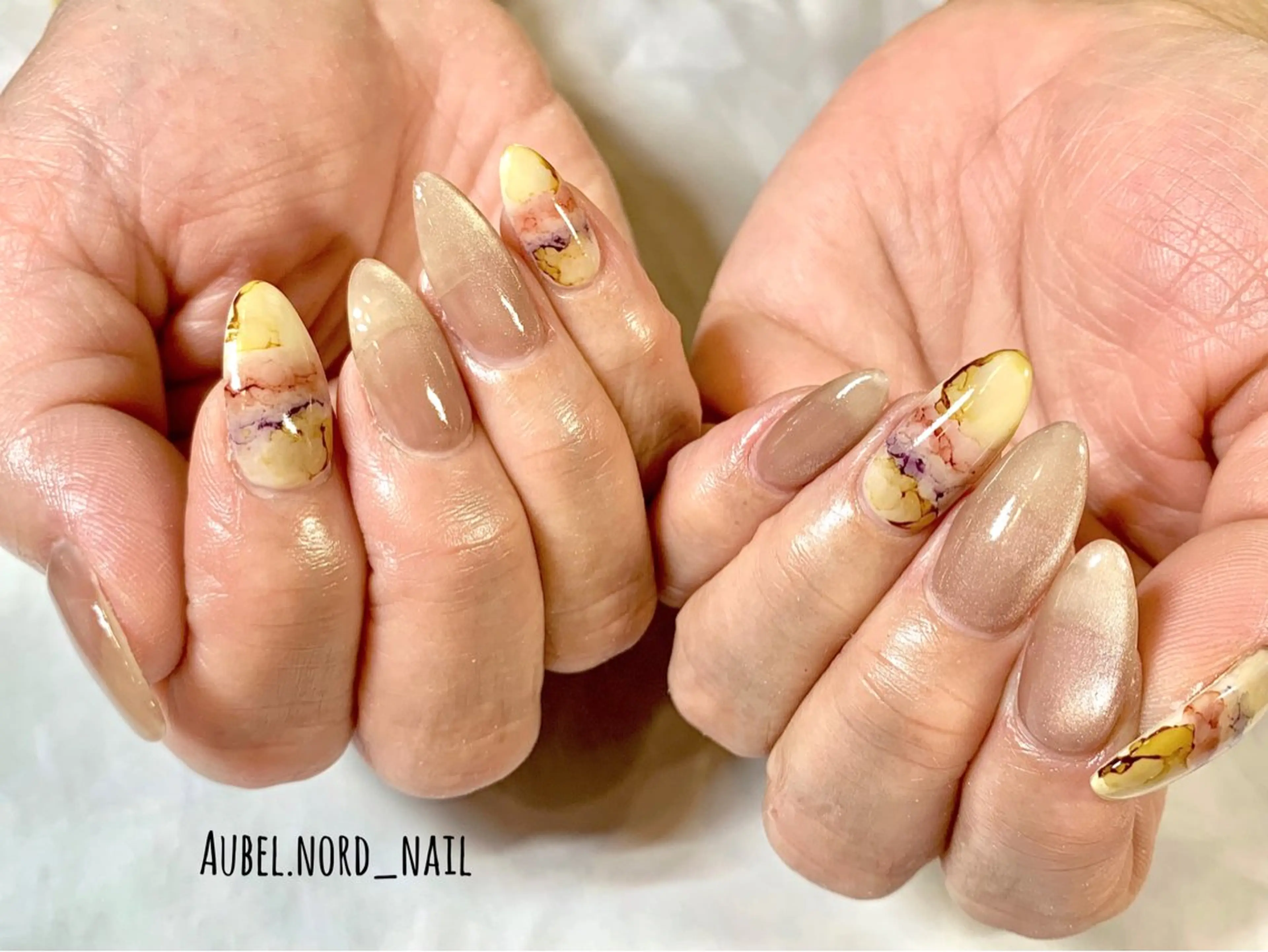 ネイル マグネットネイル Aubel.nord_nail所属・Aubel.nord オーベルノールのネイルデザイン