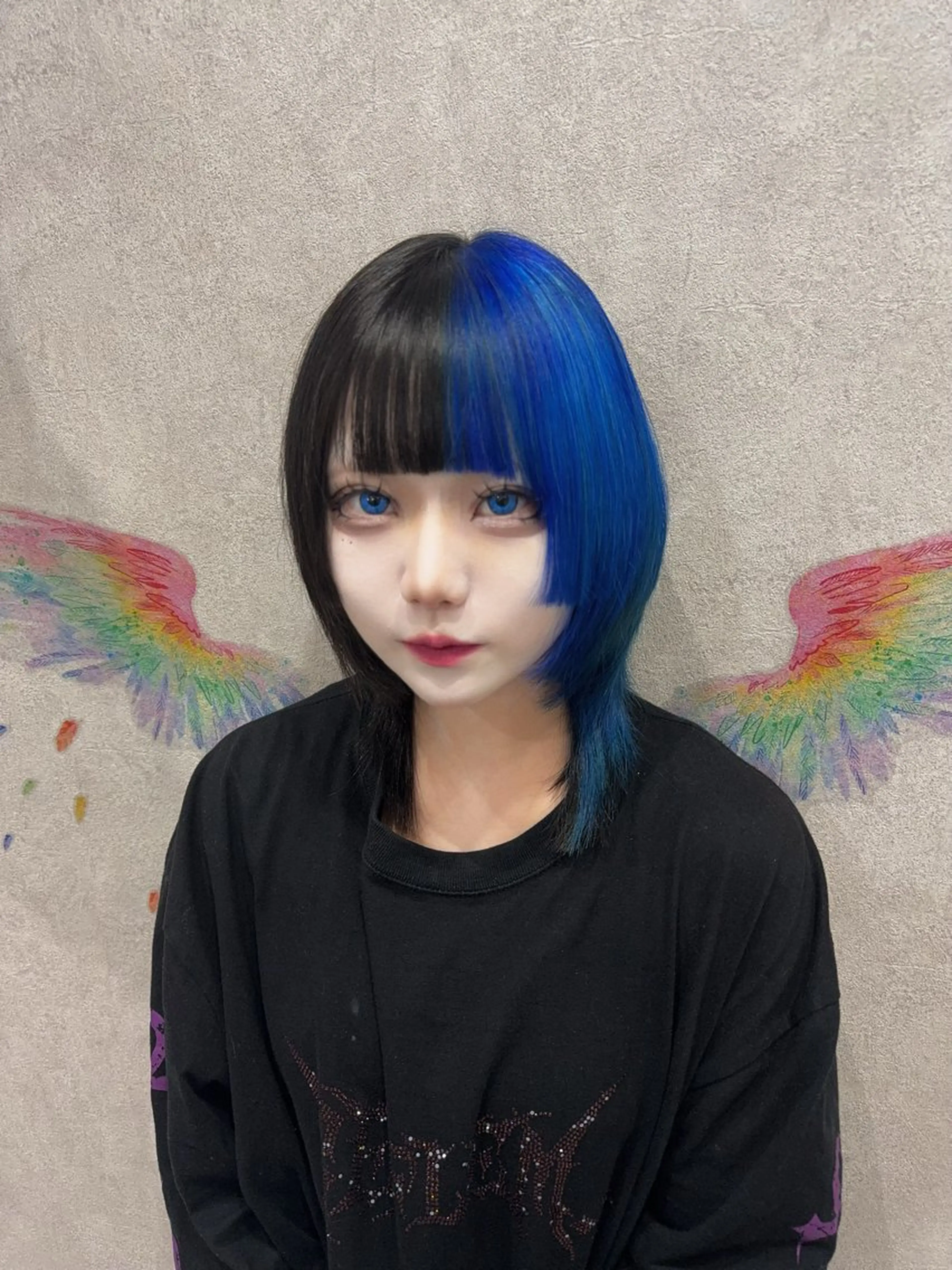 ミディアム カット ヘアカラー トリートメント 韓国ヘアー🦄ྀི オタク美容師🌈山本のヘアスタイル