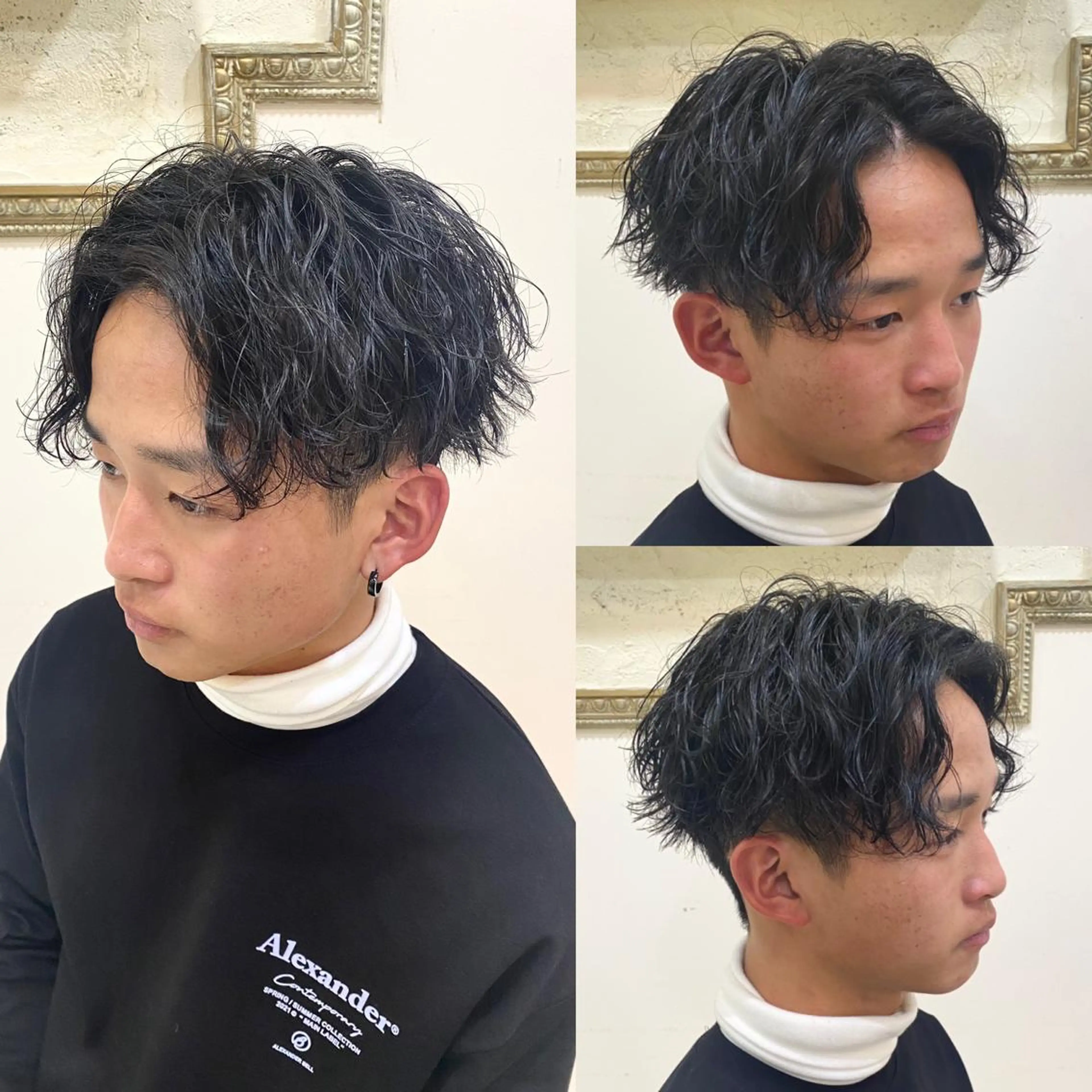 パーマ メンズ 年間2000名担当◎ パーマ職人/仲原佑樹のヘアスタイル