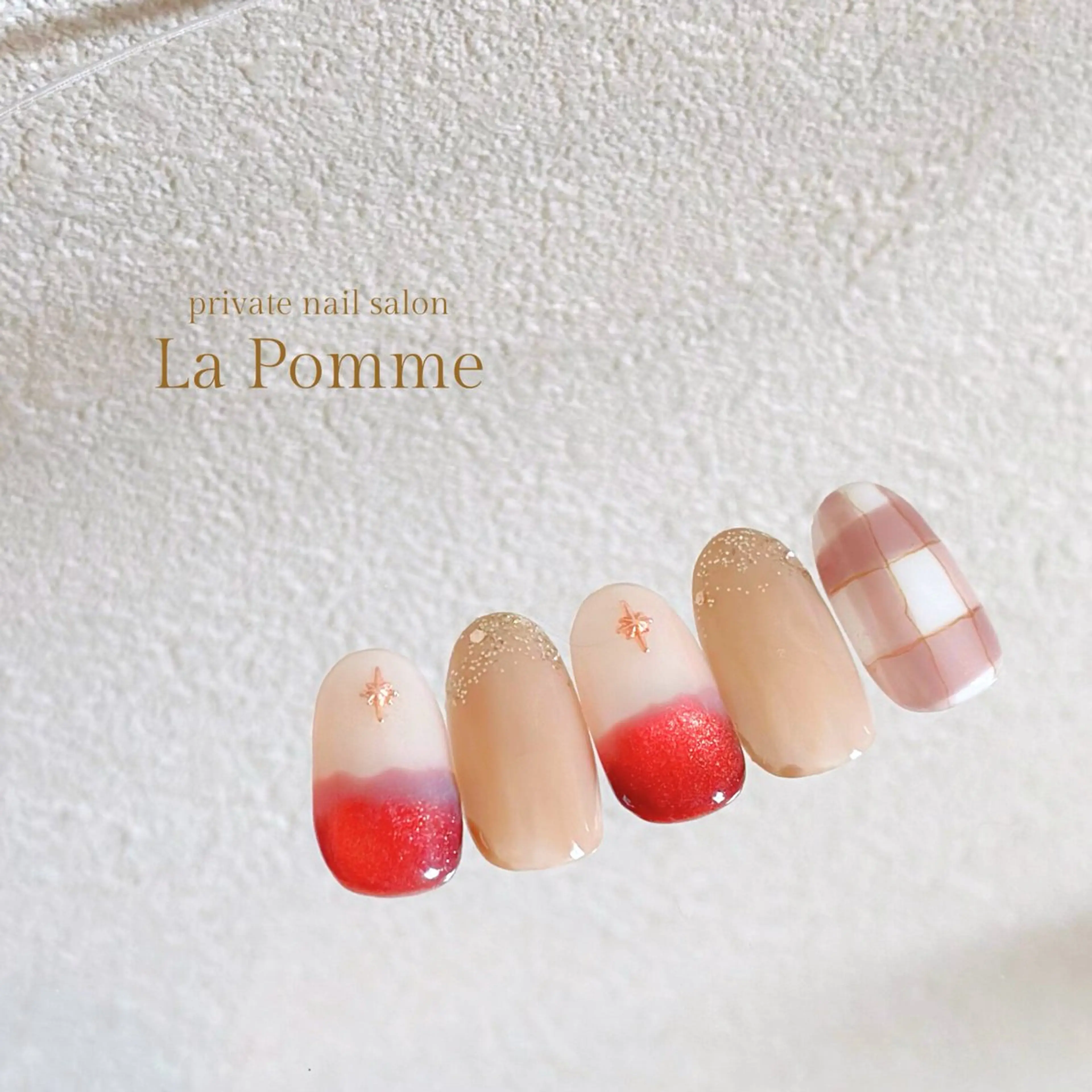 ネイル nail salon La Pommeのネイルデザイン