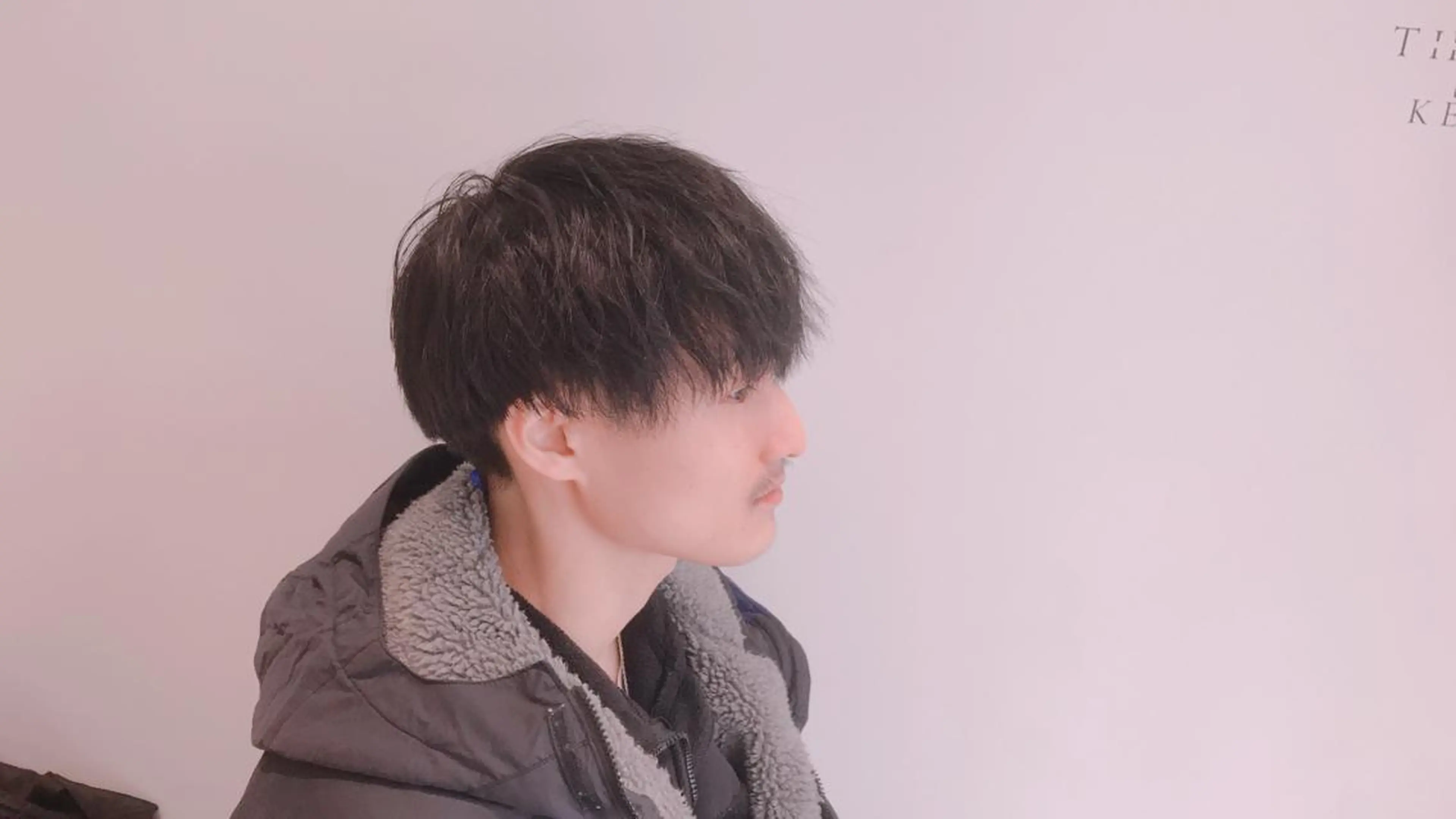 ショート カラー パーマ メンズ THREE byKEEPのヘアスタイル