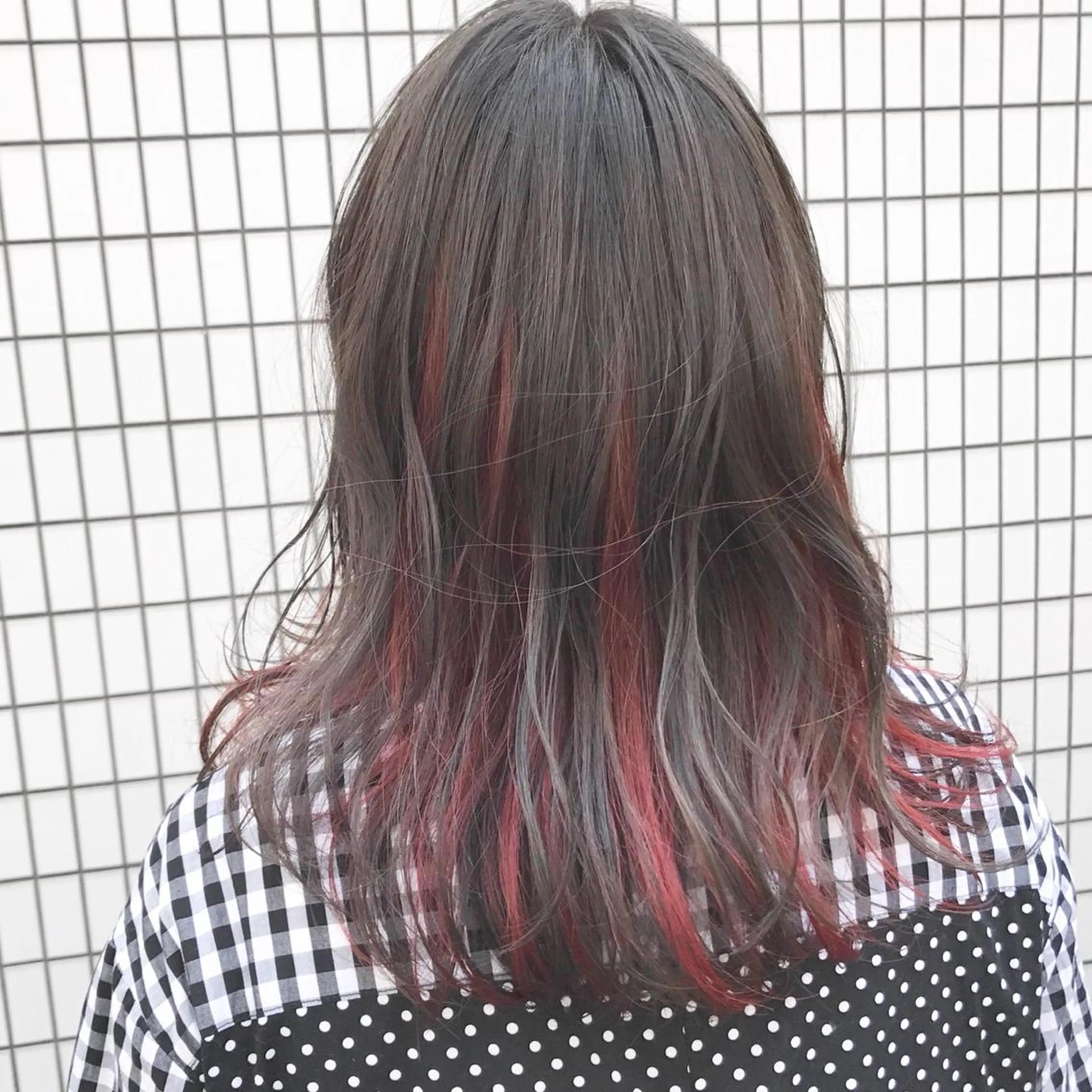 ミディアム カラー ヘアアレンジ ブリーチなし透け感/ マンツーマン/Ryoのヘアスタイル