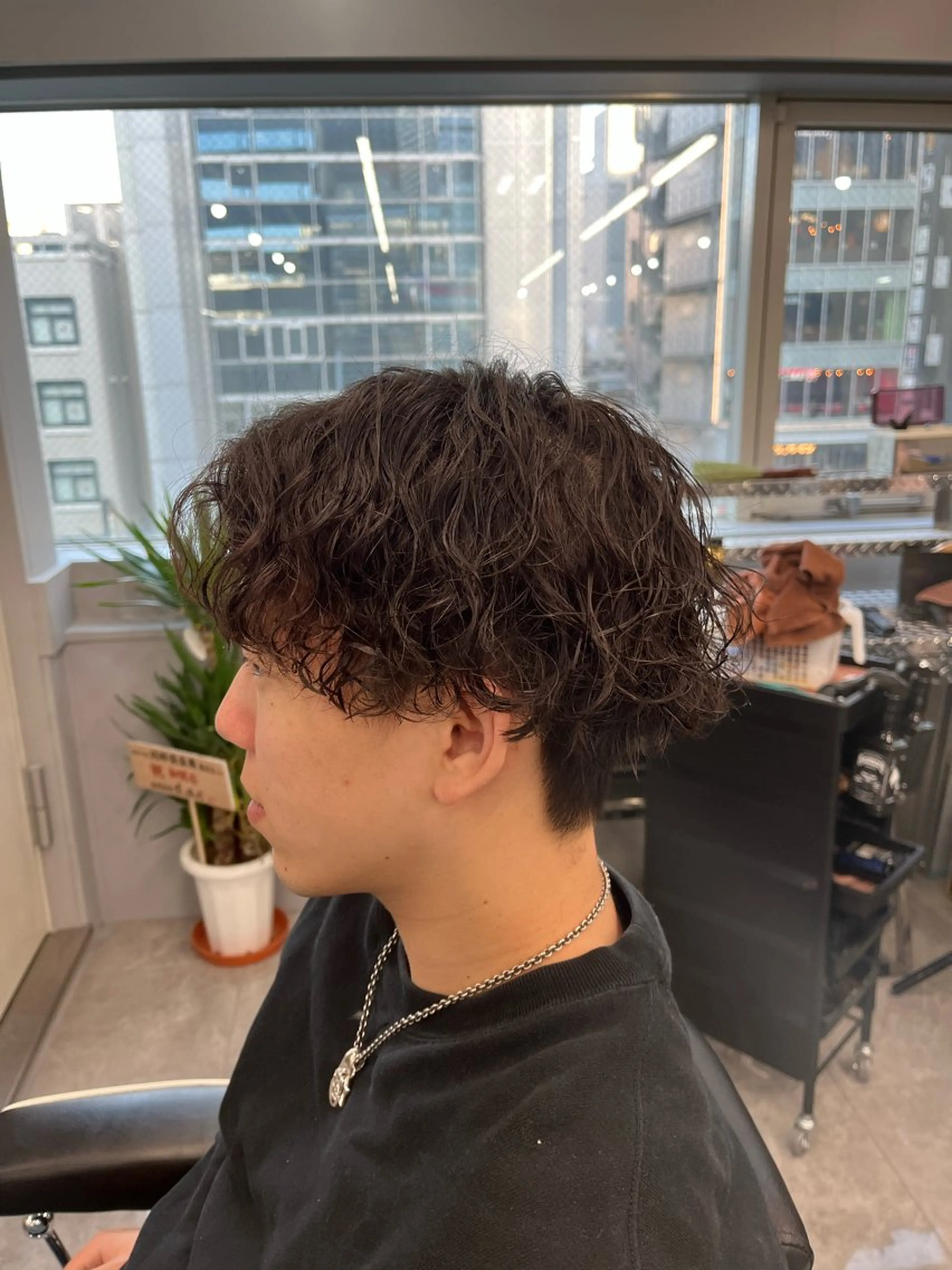 パーマ 刈部倶楽舞　山下 敦史のヘアスタイル