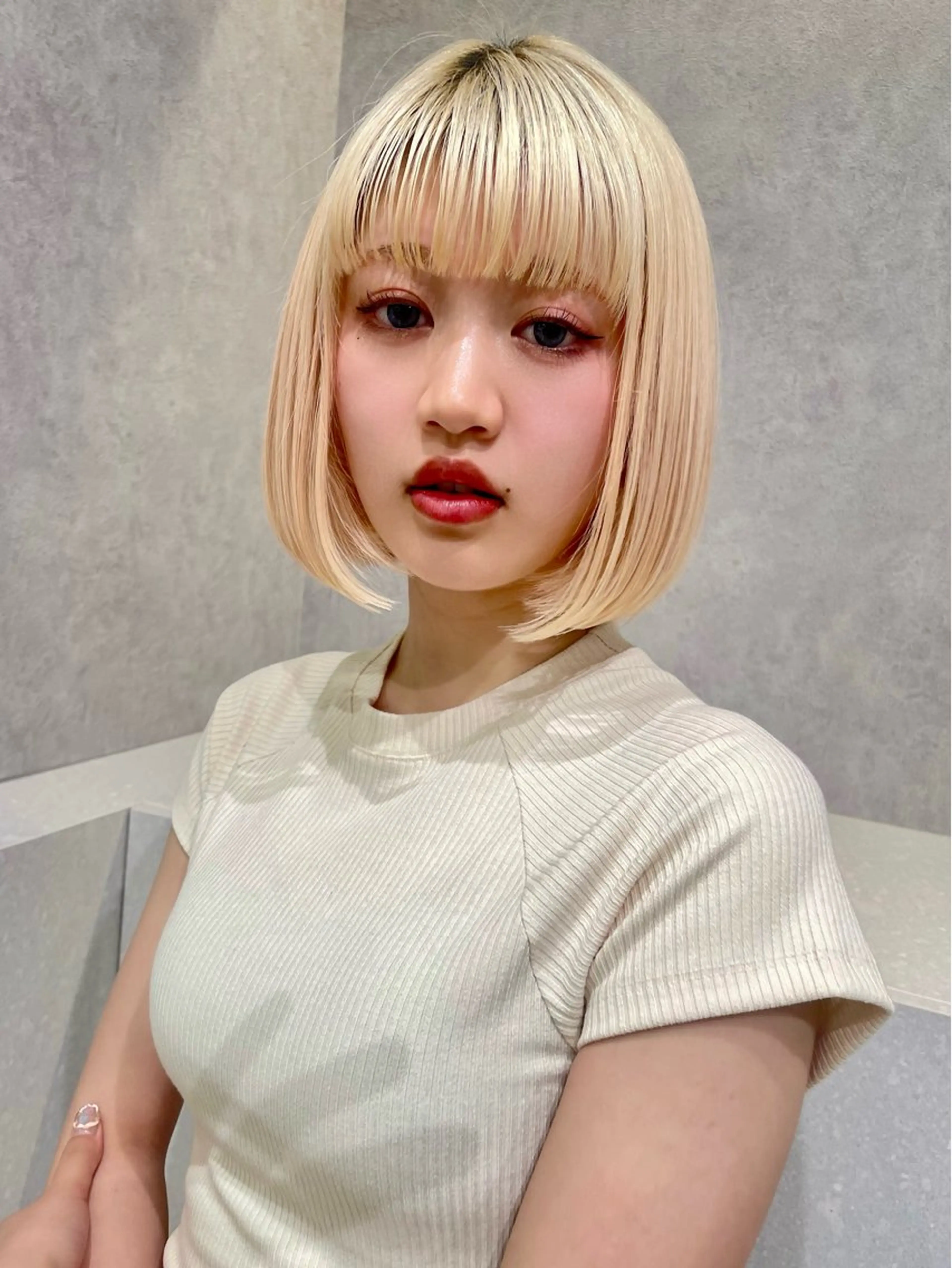 ショート 三鷹で1番ショート ボブをカットする新谷のヘアスタイル