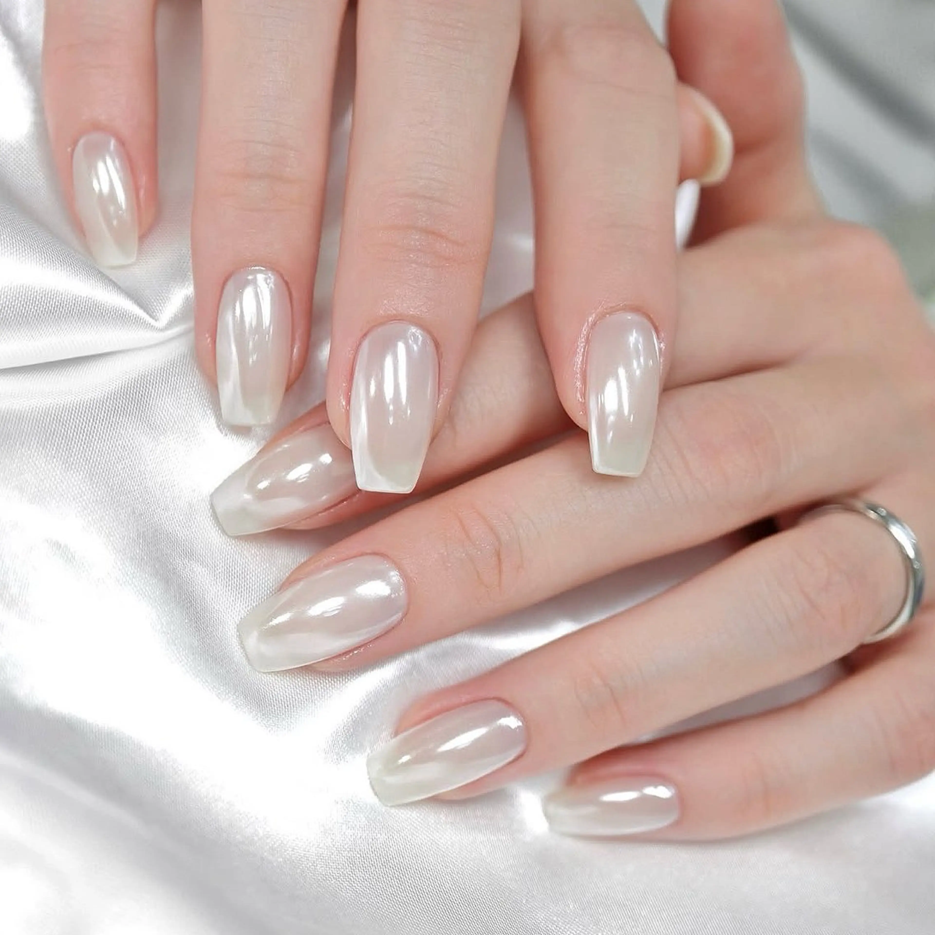 ミラーネイル💅(オフなし)の写真