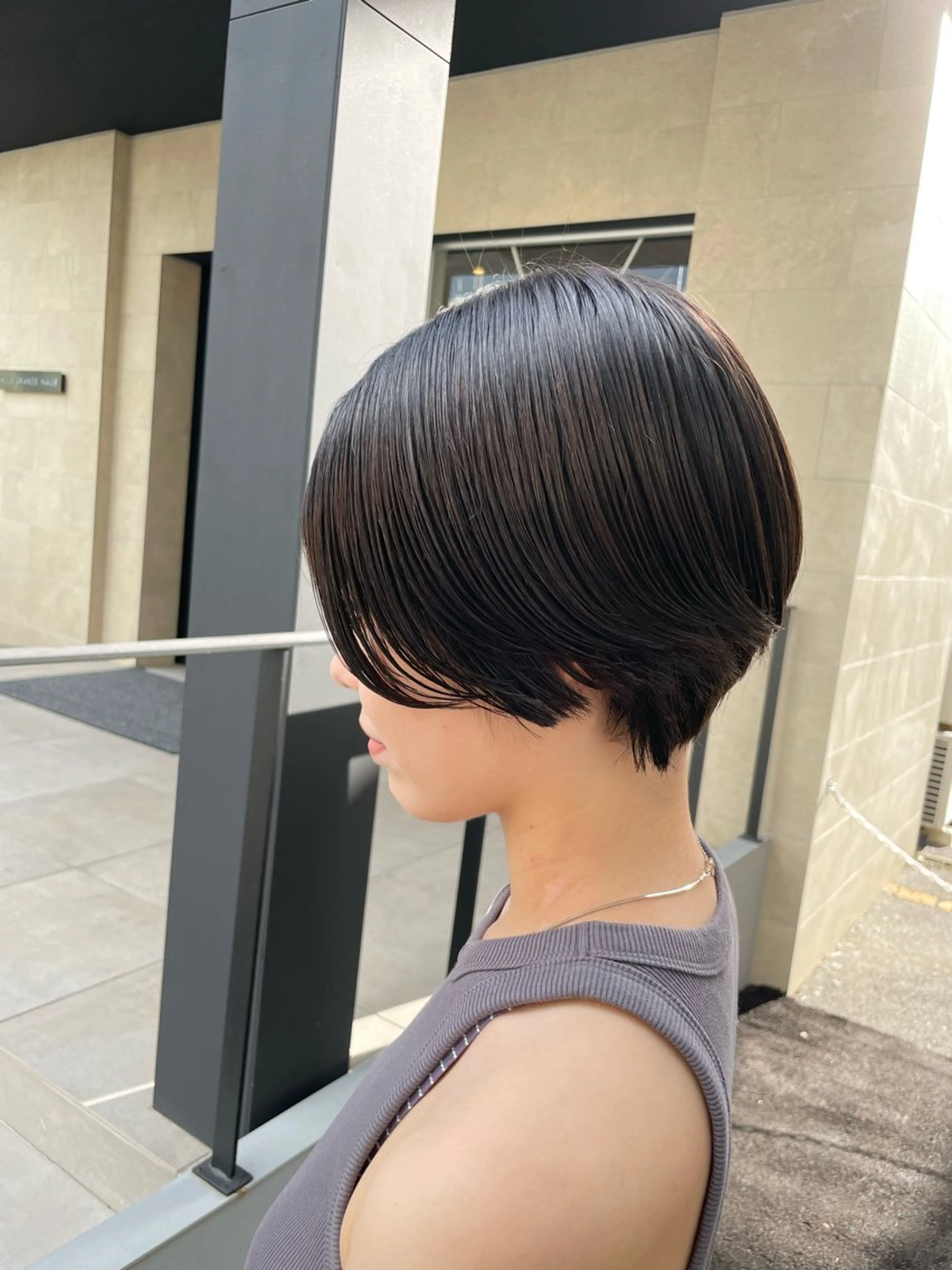 ショート ショートヘア 横山 亮太のヘアスタイル