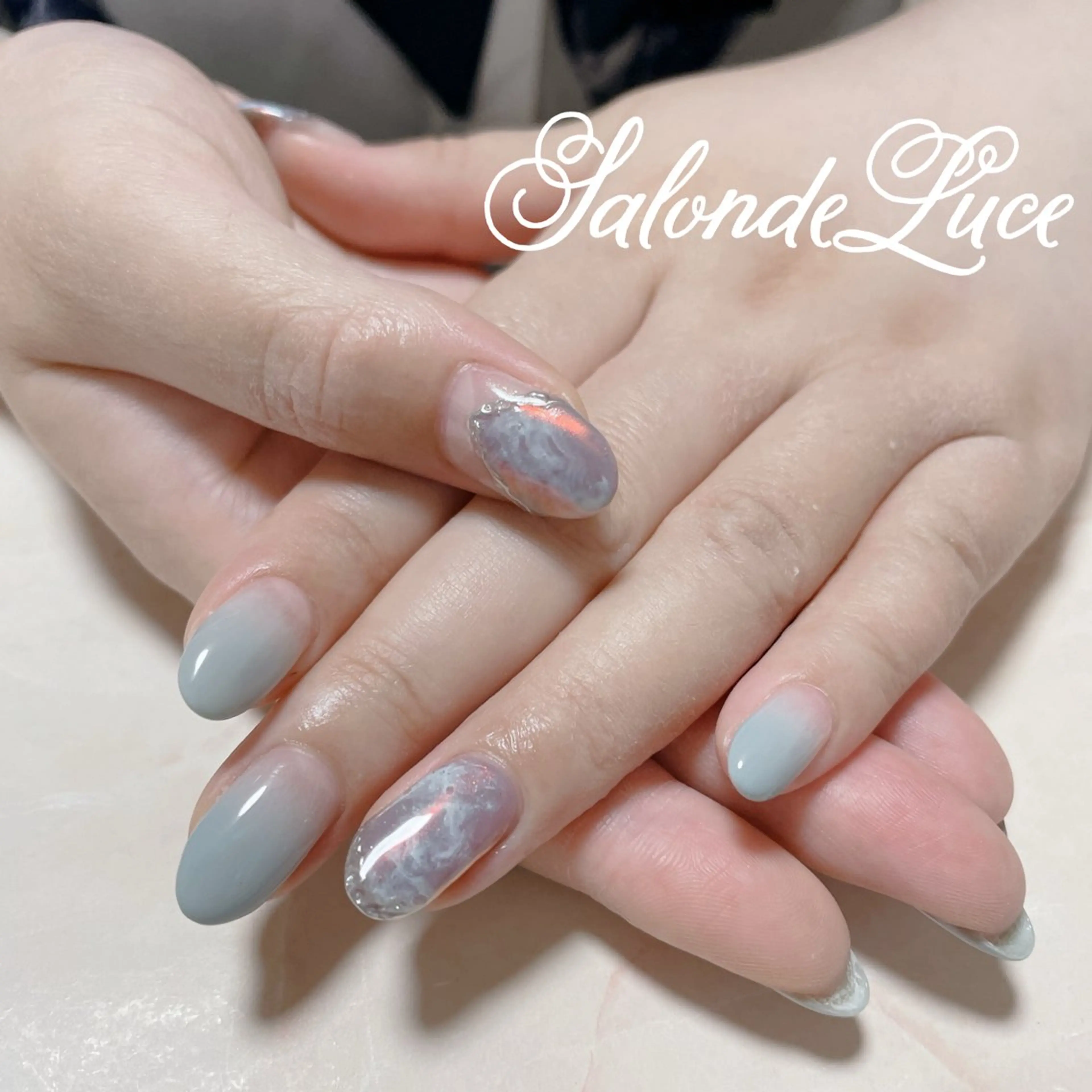 ネイル グラデーション ピンク Salon de Luceのネイルデザイン