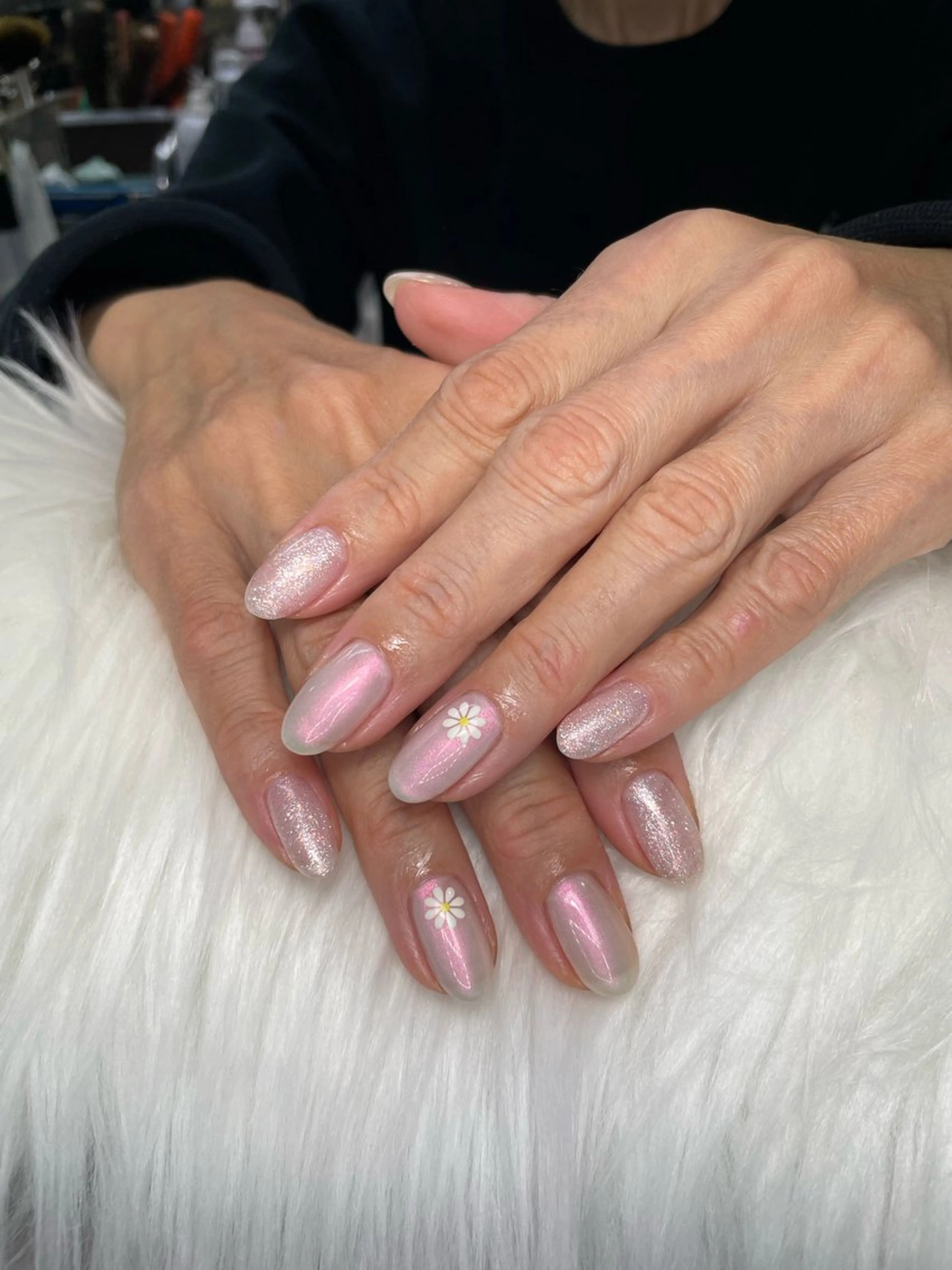 ネイル マグネットネイル 美容室 るーじゅ/しいの木台のマツエク・マツパデザイン