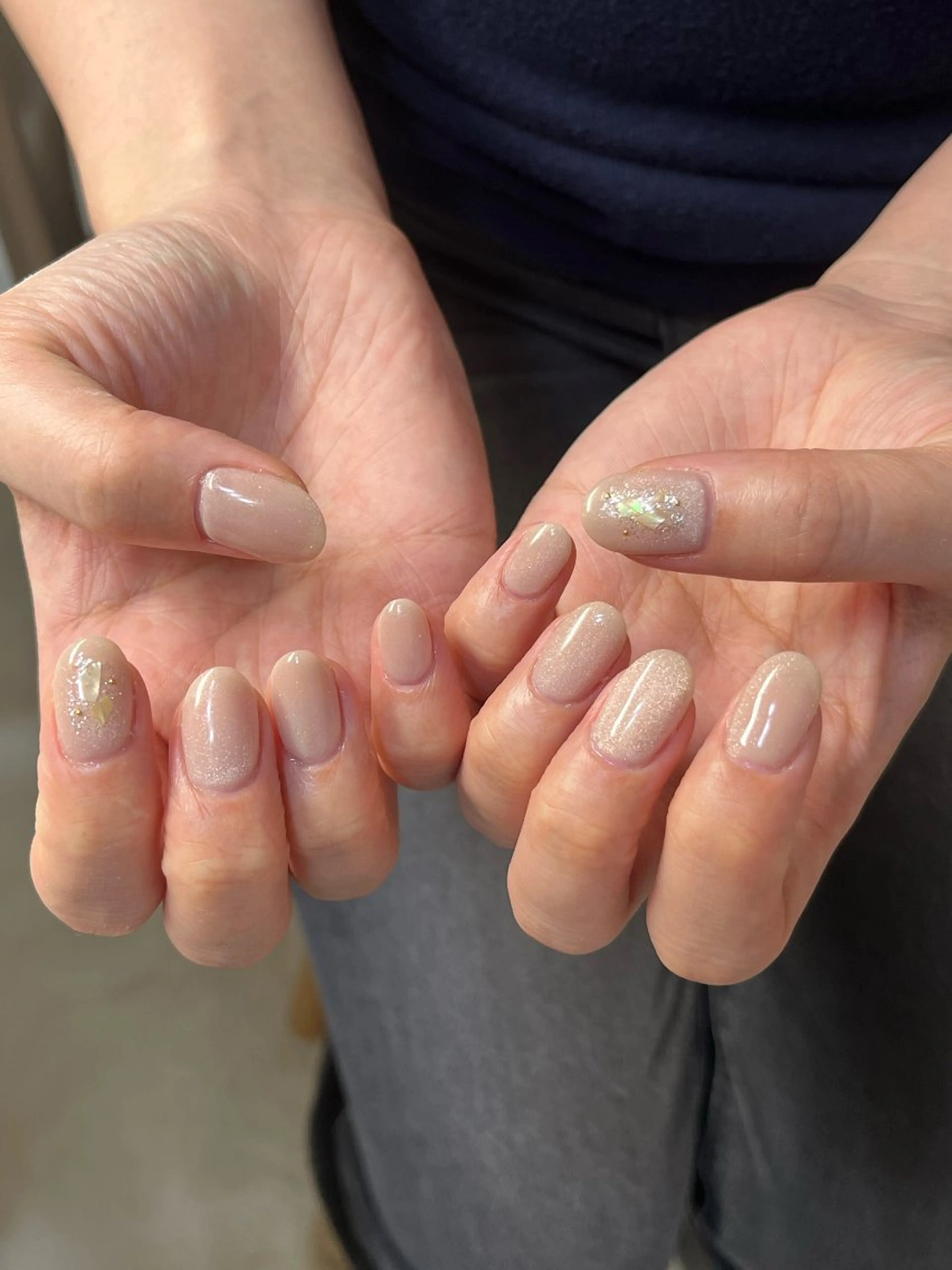 ネイル 氷ネイル・うるうるネイル マグネットネイル Bianca TORII🌞のネイルデザイン