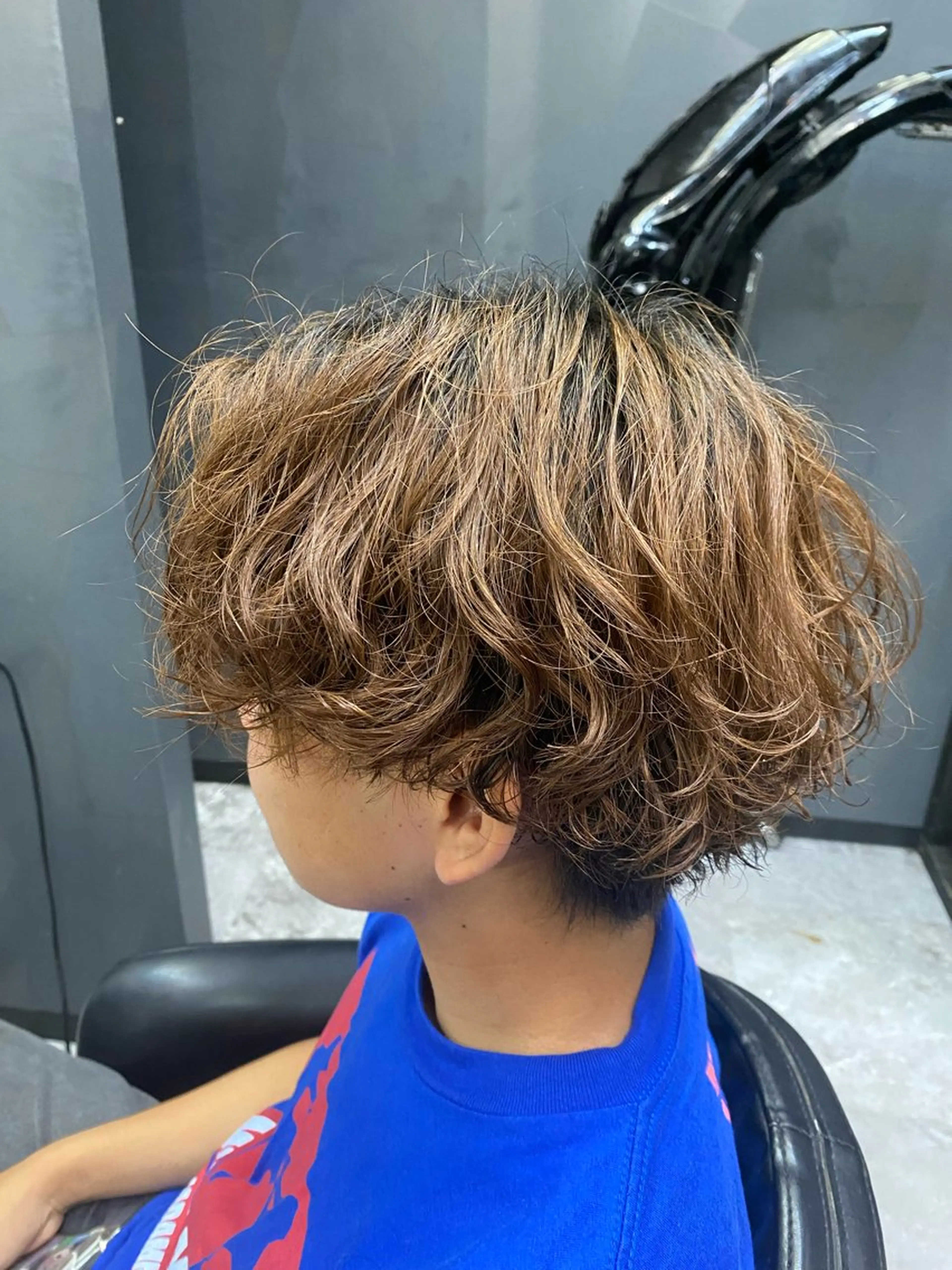 パーマ パーマ 池田 亮雅のヘアスタイル