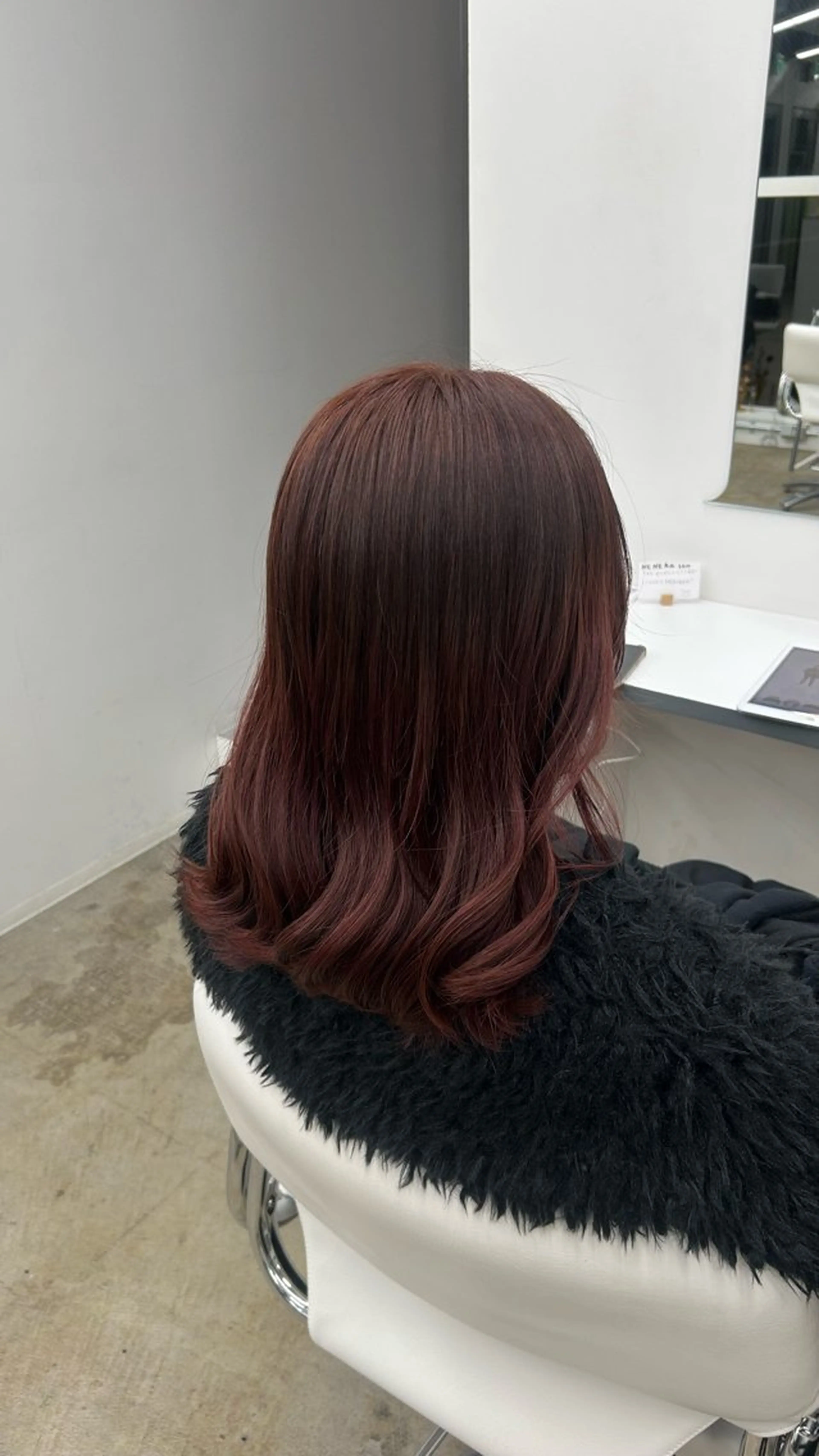 ミディアム カラー moeka/札幌/ 透明感カラーのヘアスタイル