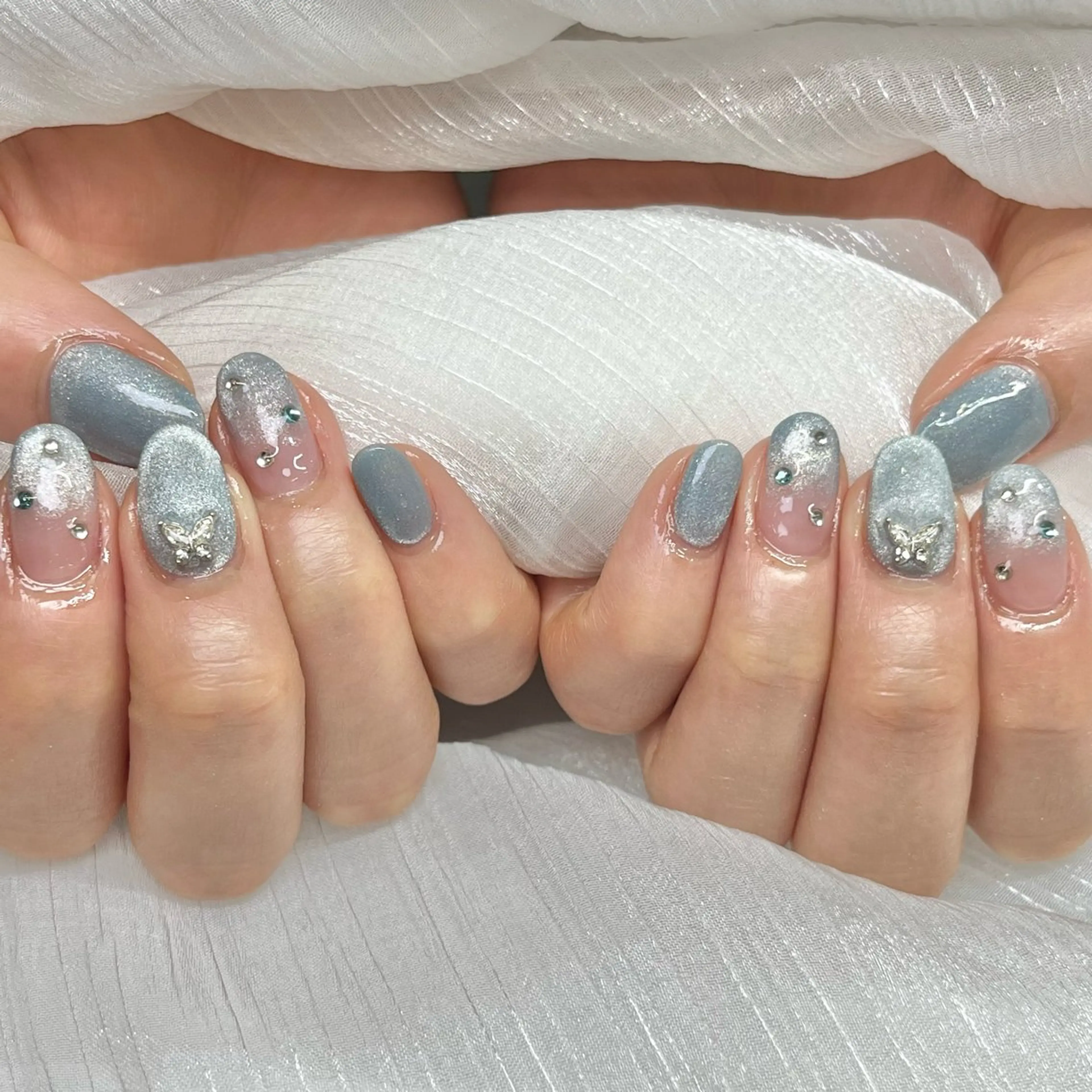 ネイル ハンドネイル plume nail ☆韓国ネイルのネイルデザイン