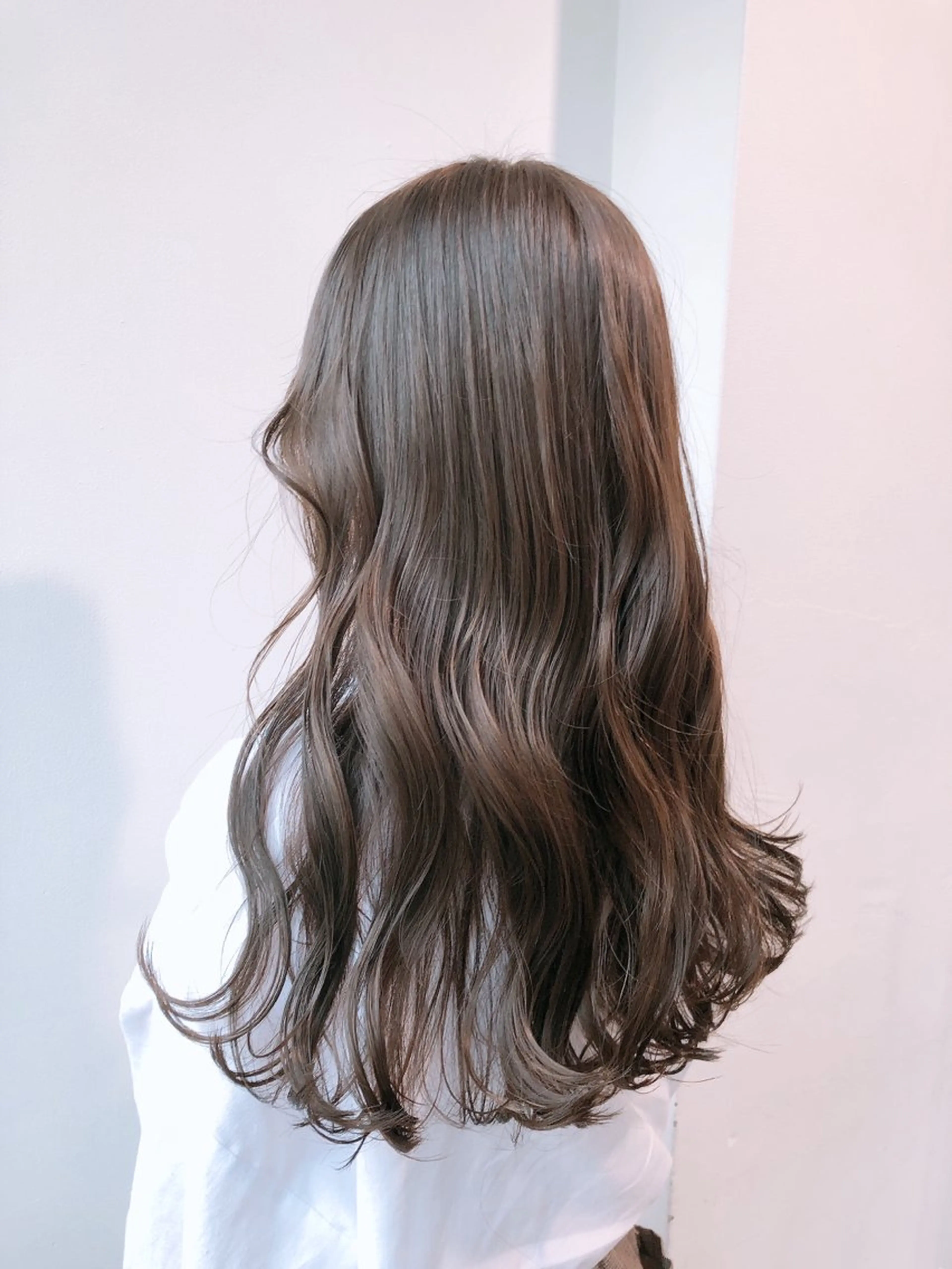 ロング カラー 𓏸レイヤー髪質改善 透けカラーカノン🫧のヘアスタイル