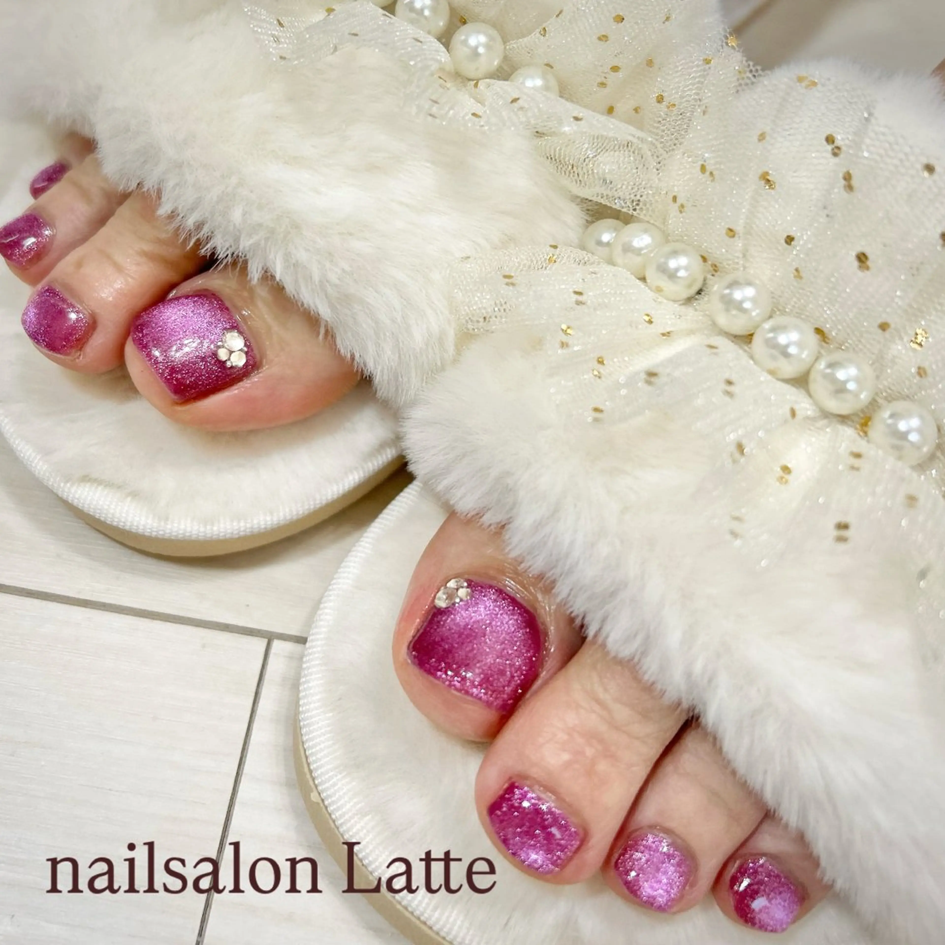 ネイル Nailsalon Latteのネイルデザイン