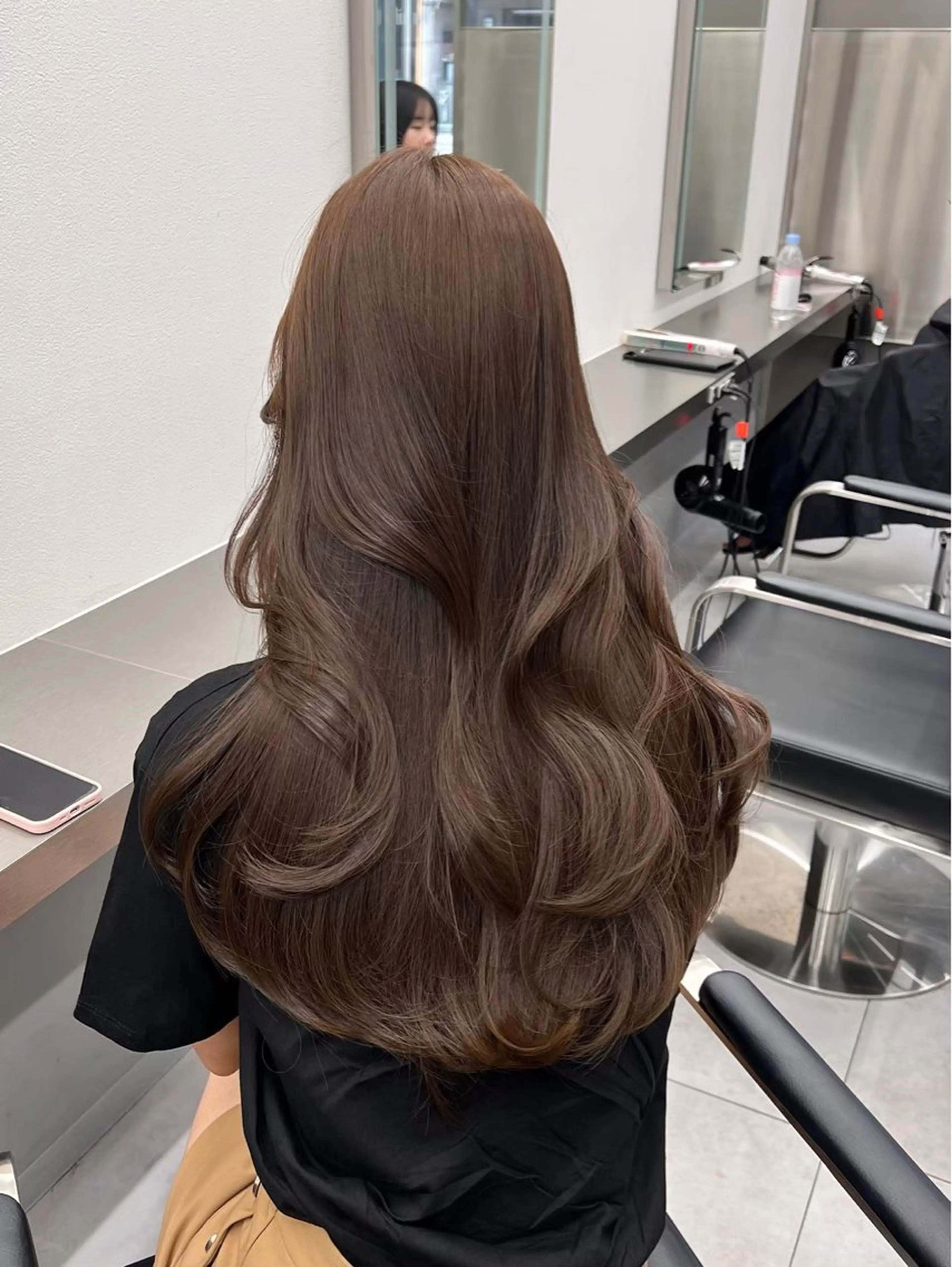 ロング 🚨メンズ曲がる 縮毛矯正りおん🚨のヘアスタイル