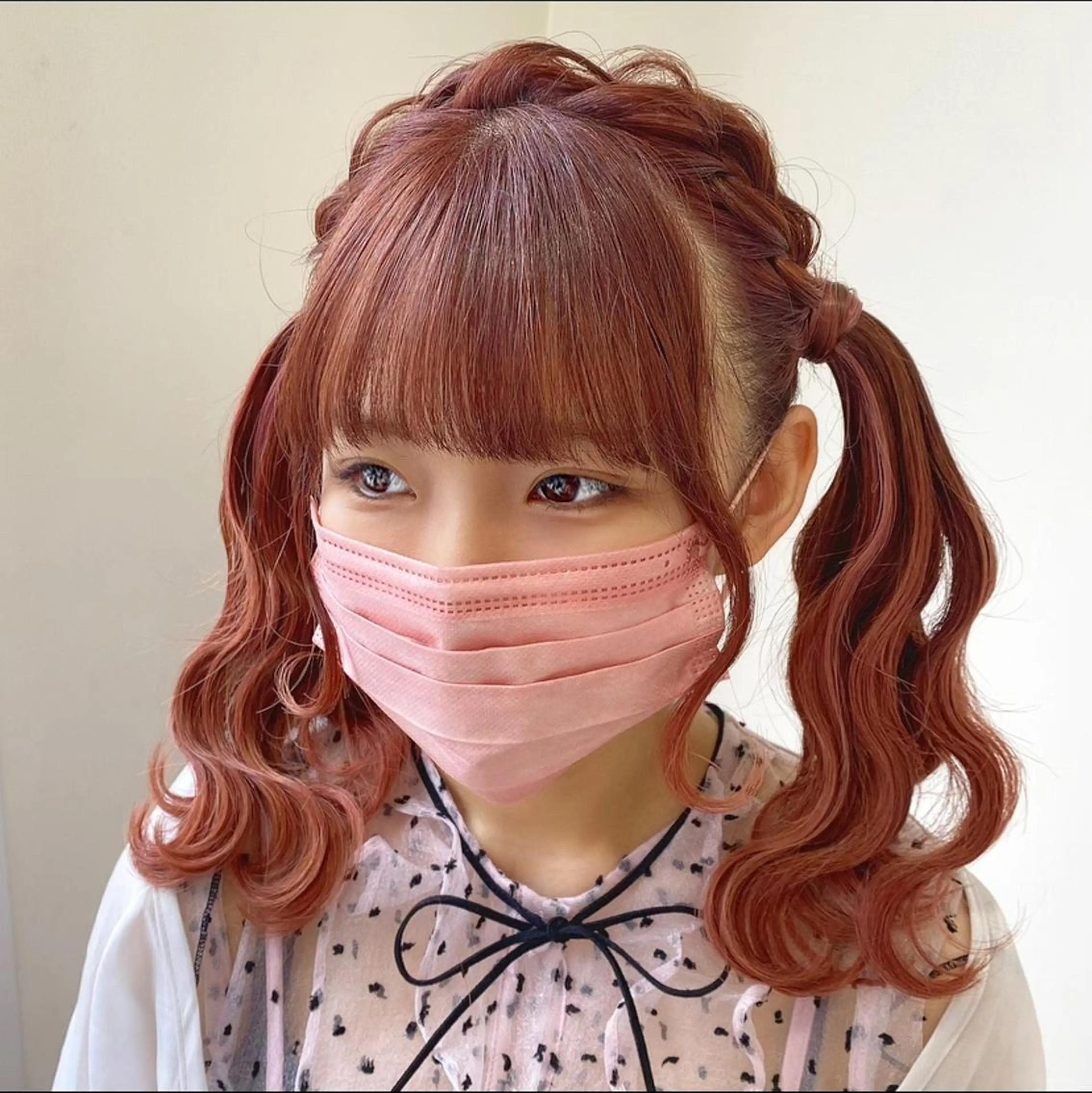 ヘアアレンジ ヘアセット 顔まわり‎🤍小顔 カット🤍みさきのヘアスタイル