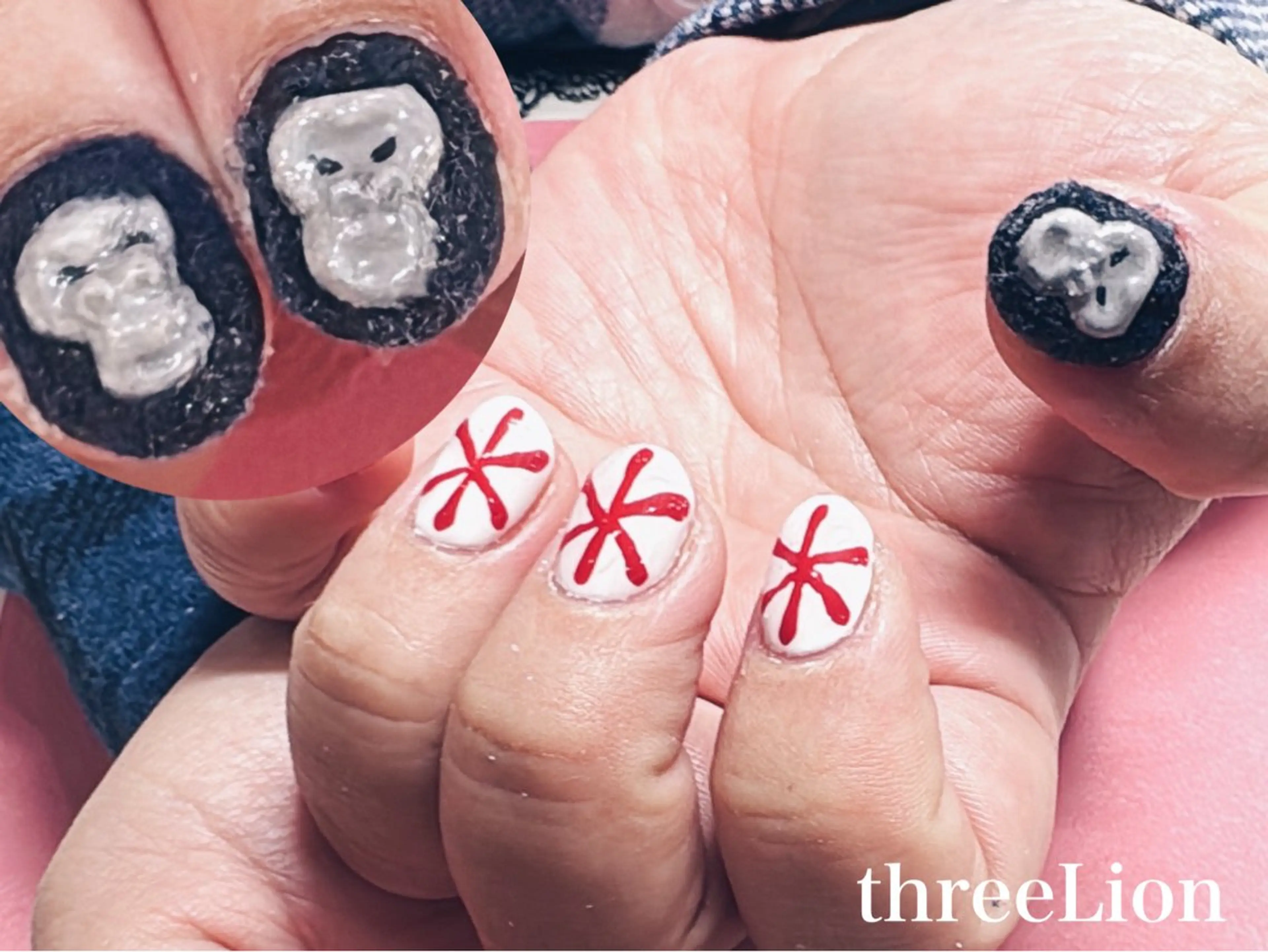 ネイル ハンドネイル threeLion ネイル&アイラッシュのネイルデザイン