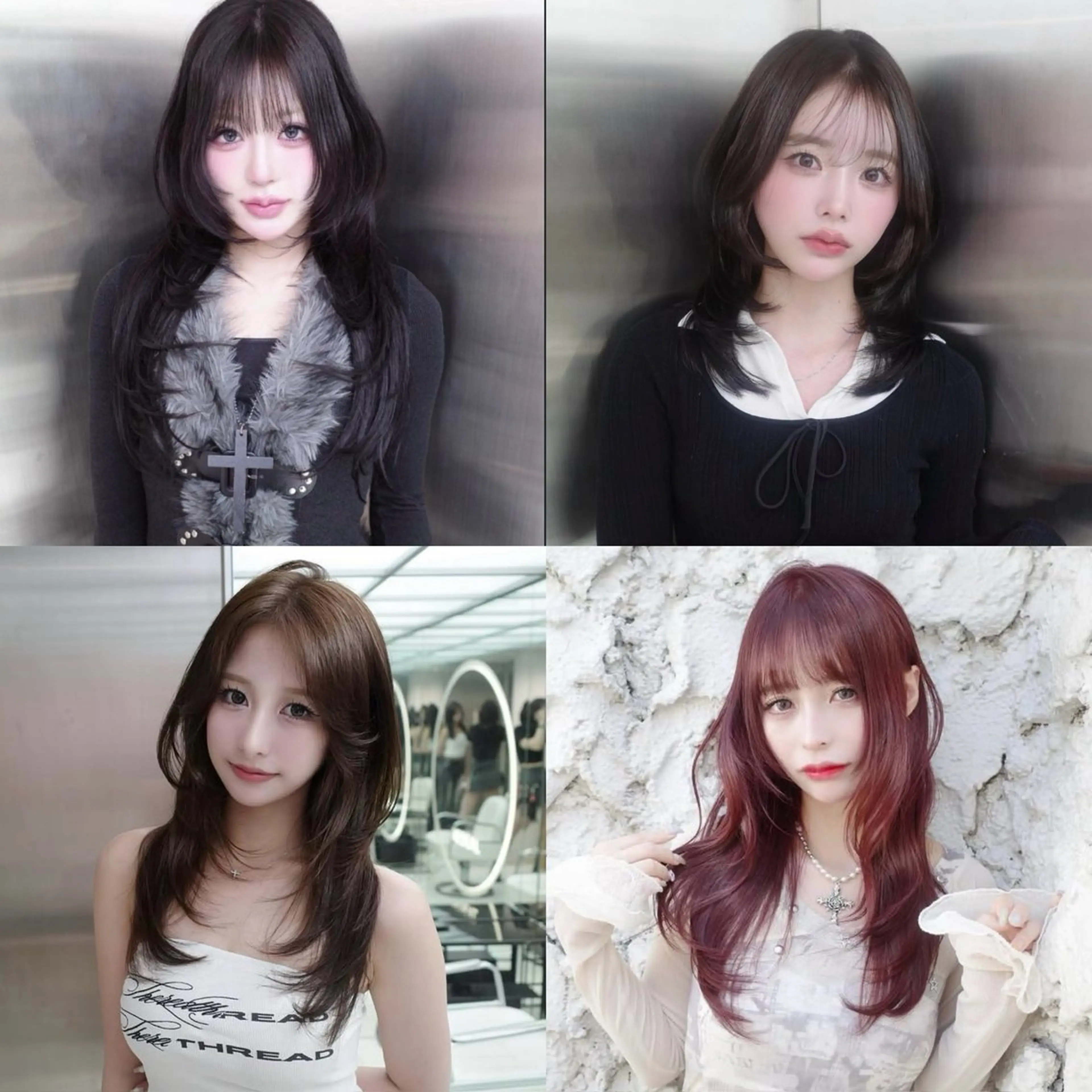 ロング カラー くびれヘア 顔周りカット ハイレイヤー 韓国風ヘア レイヤーカット カット ヘアカラー トリートメント Nao/ 大宮/レイヤーカットのヘアスタイル