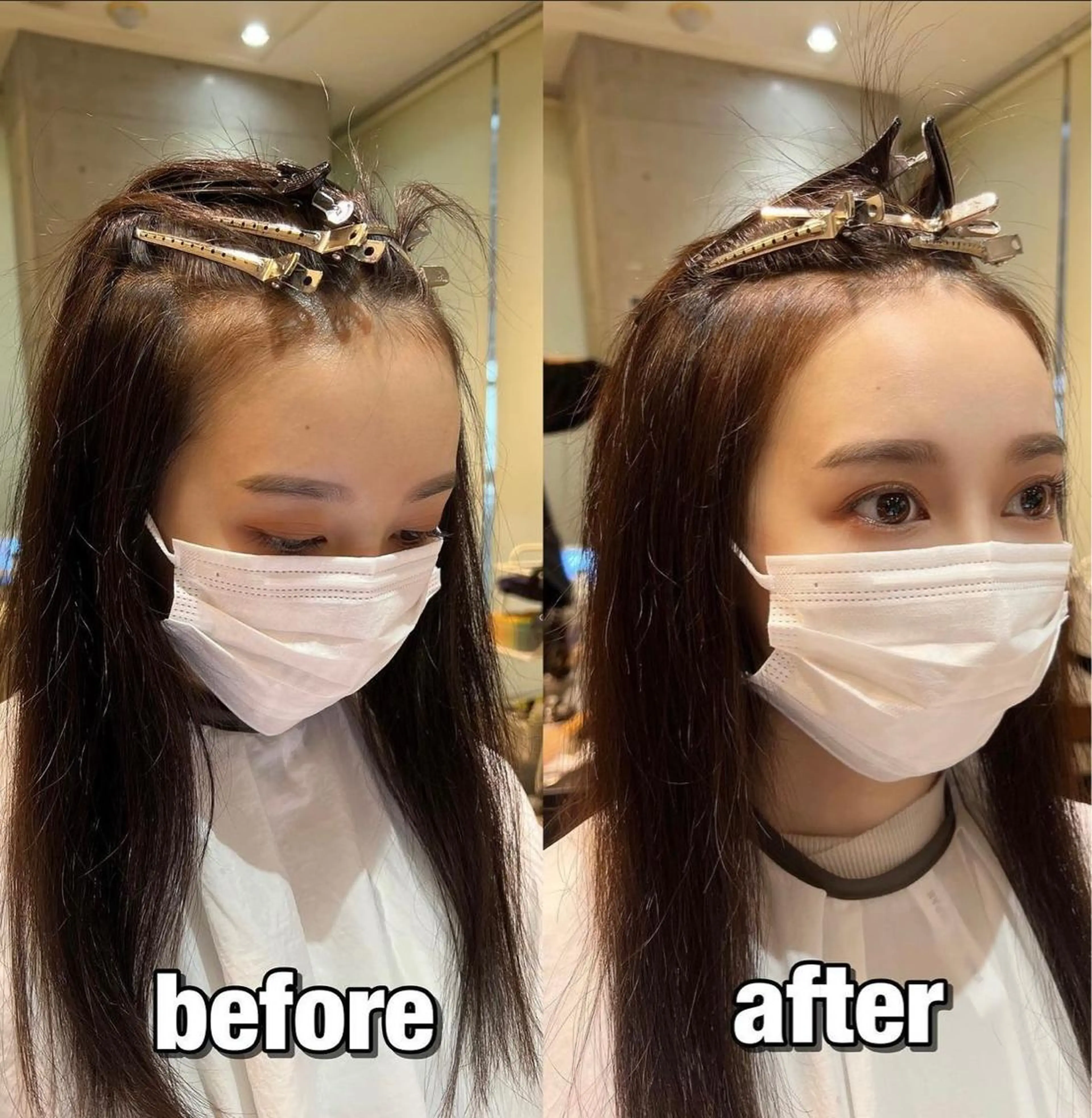 パーマ チャンモリパーマ 小田裕也 チャンモリパーマのヘアスタイル